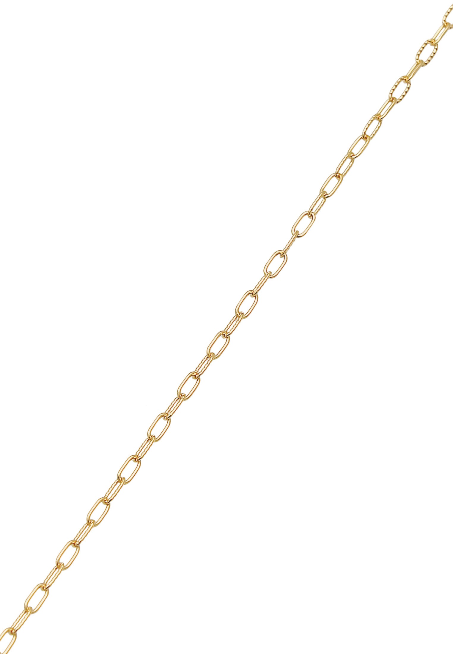 Elli Armkette »Armband Glieder Oval Fein Basic 925 Silber«