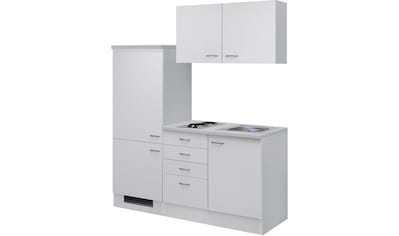 Flex-Well Küche »Wito«, Gesamtbreite 160 cm, mit Einbau-Kühlschrank, Kochfeld und... kaufen