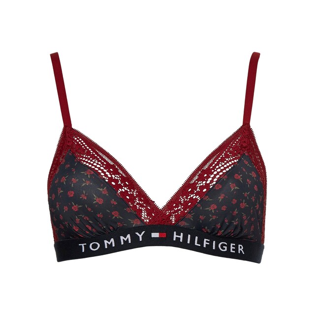 Tommy Hilfiger Underwear Triangel-BH, mit Spitzenkante und floralem Druck  bei ♕
