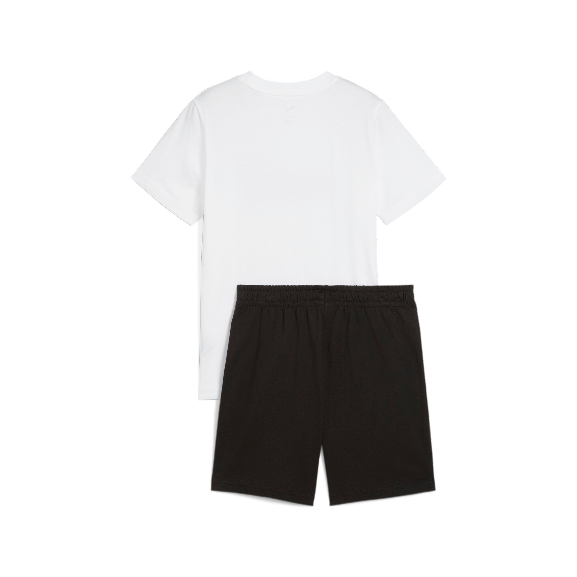 PUMA Trainingsanzug »ESS 2 COLOR NO. 1 LOGO TEE AND SHORTS SET B«, (2 tlg.)