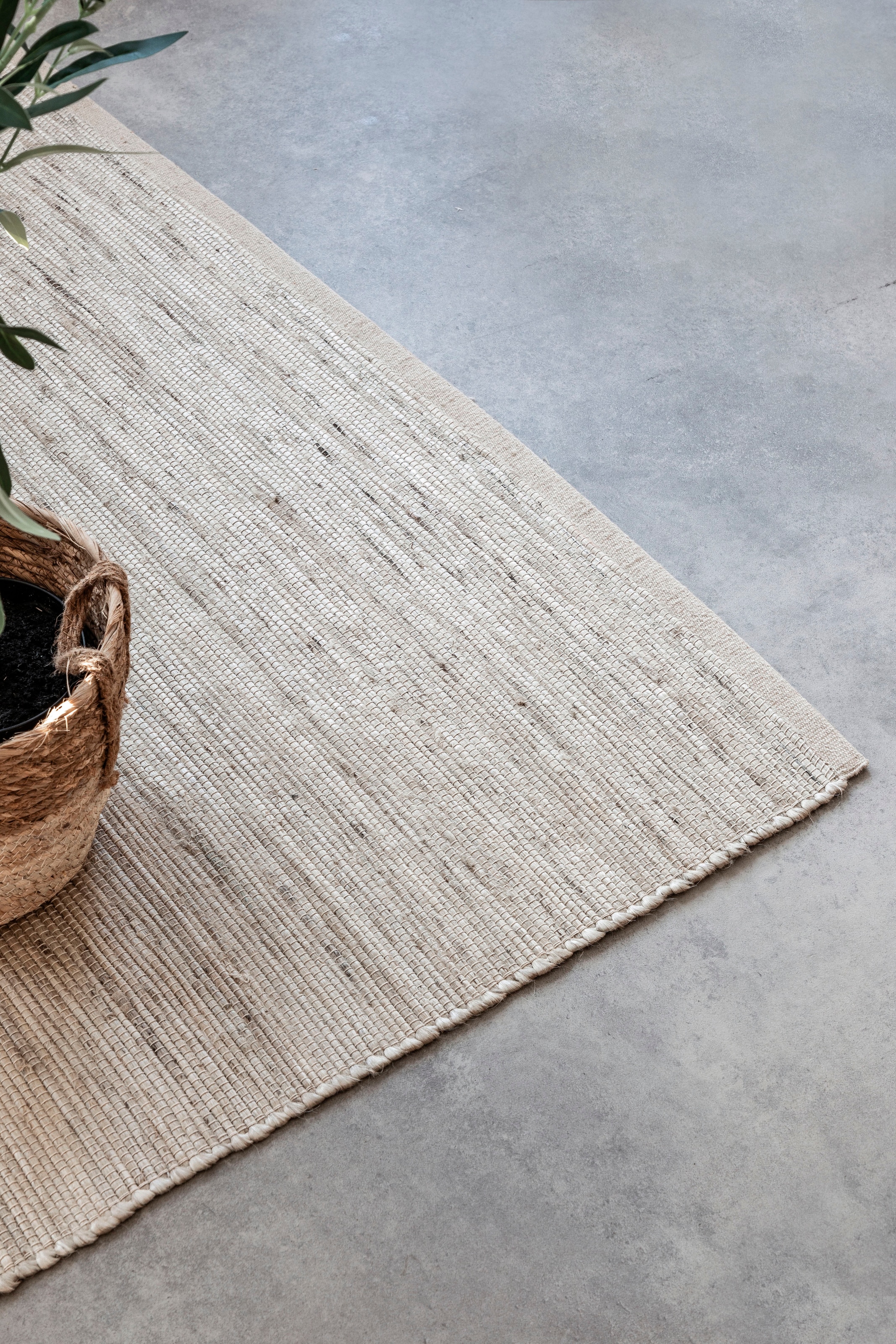 HANSE Home Teppich »Dhaka Juteteppich« rechteckig 5 mm Höhe Läufer, handgewebt, Jute, Wolle, Natur, Wohnzimmer, Flur, Klassisch