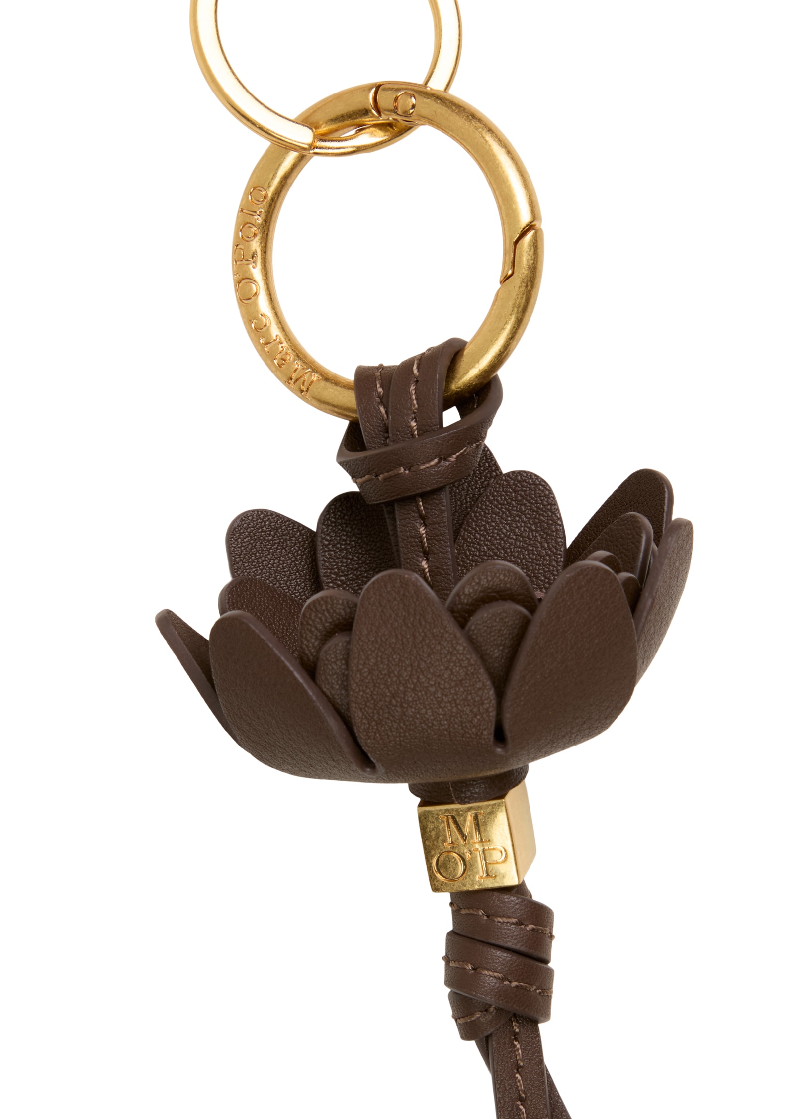 Marc O'Polo Accessories Schlüsselanhänger »Kaya« Taschenanhänger, Accessories, mit handgefertigter Blüte