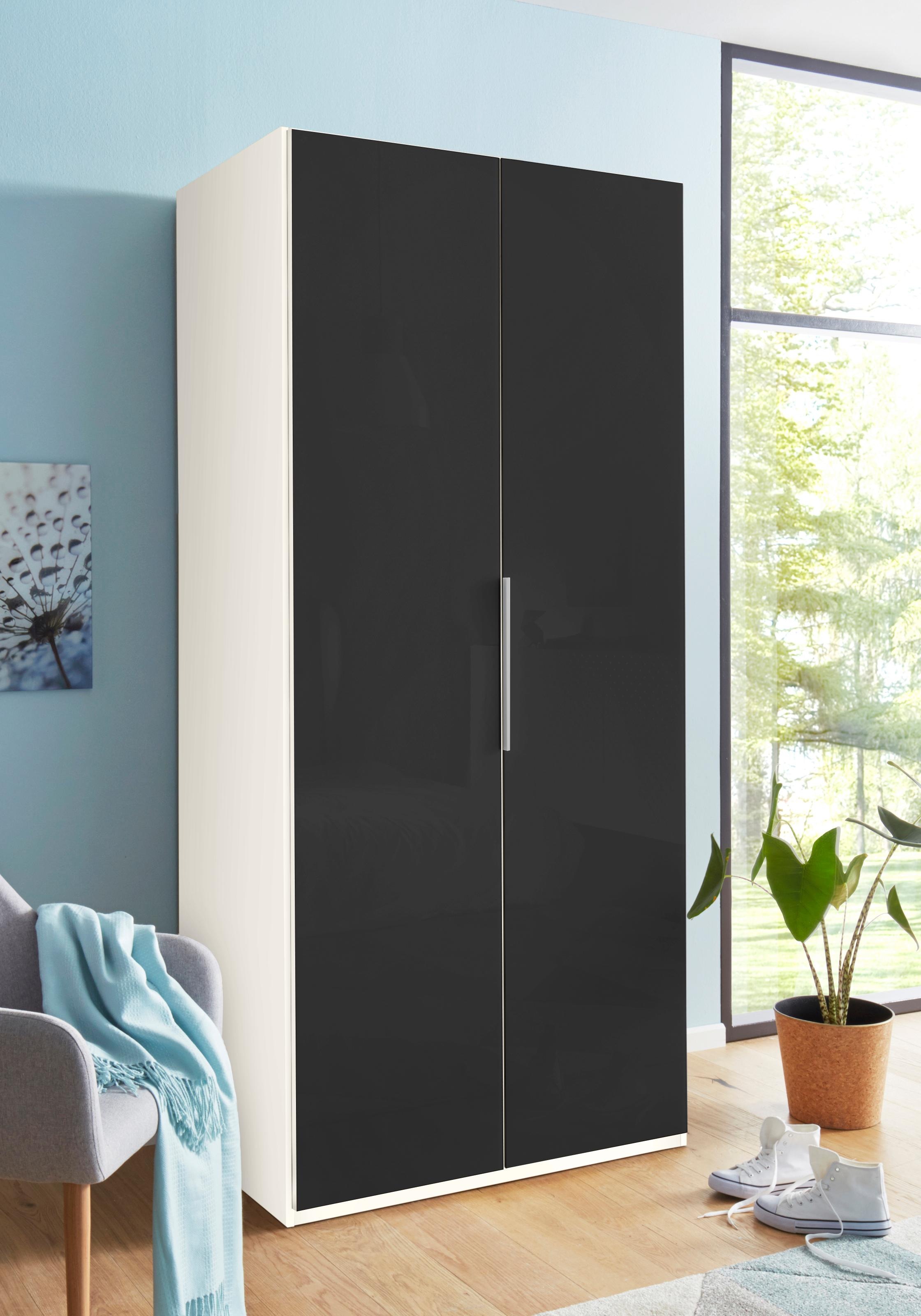 Wimex Kleiderschrank »Level by fresh to go« Türen vollflächig mit farbigem Glas