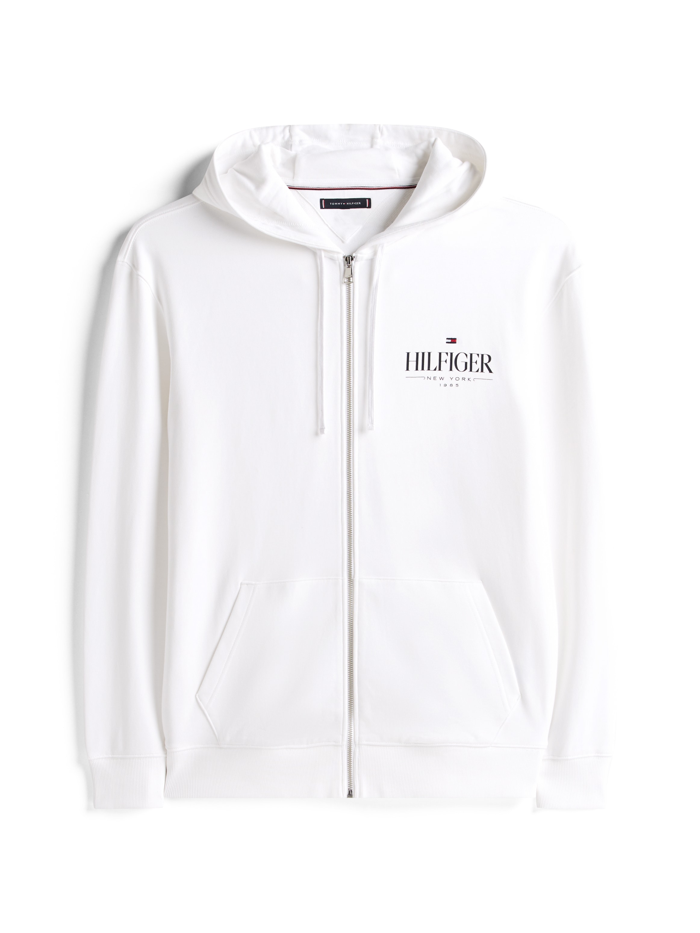 Tommy Hilfiger Big & Tall Kapuzensweatjacke »BT-HILFIGER STACKED HOODED ZIP-B«, Große Größen