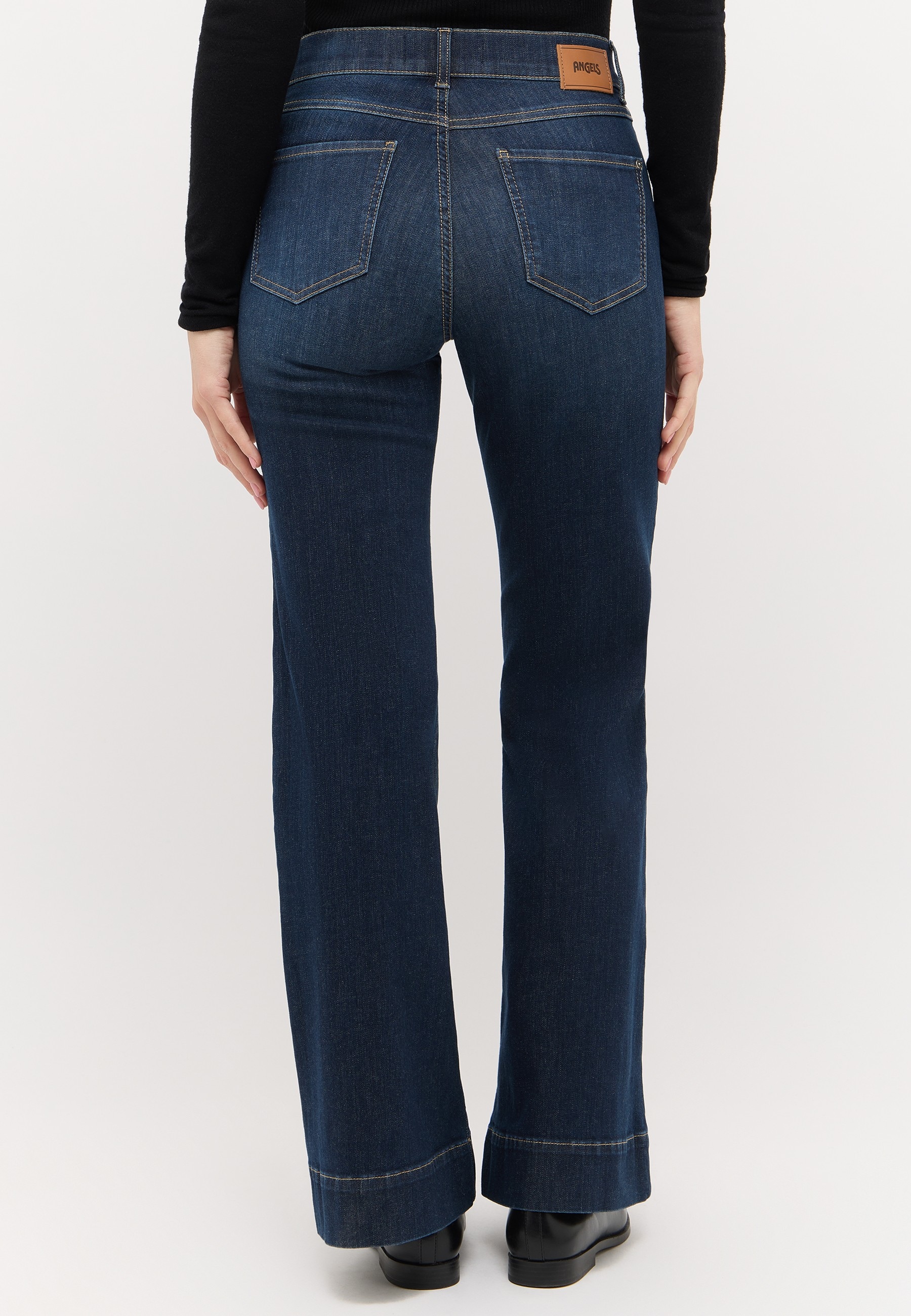 ANGELS Bootcut-Jeans »LUNA« mit ausgestelltem Bein, aus Baumwollmix mit Stretch