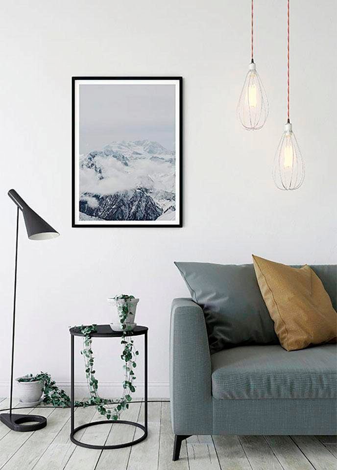 Komar Bild »Mountain Clouds«, Natur, (1 St.), Wandbild zur Dekoration - ohne Rahmen