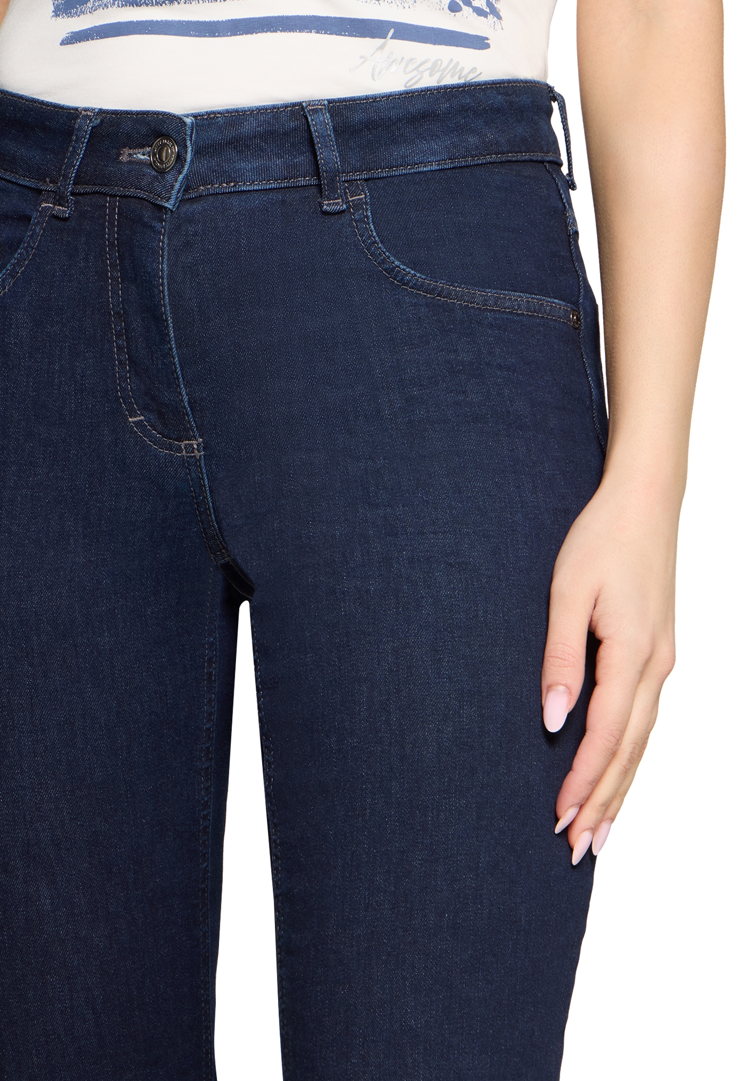 Betty Barclay Relaxhose »Basic-Jeans mit aufgesetzten Taschen«
