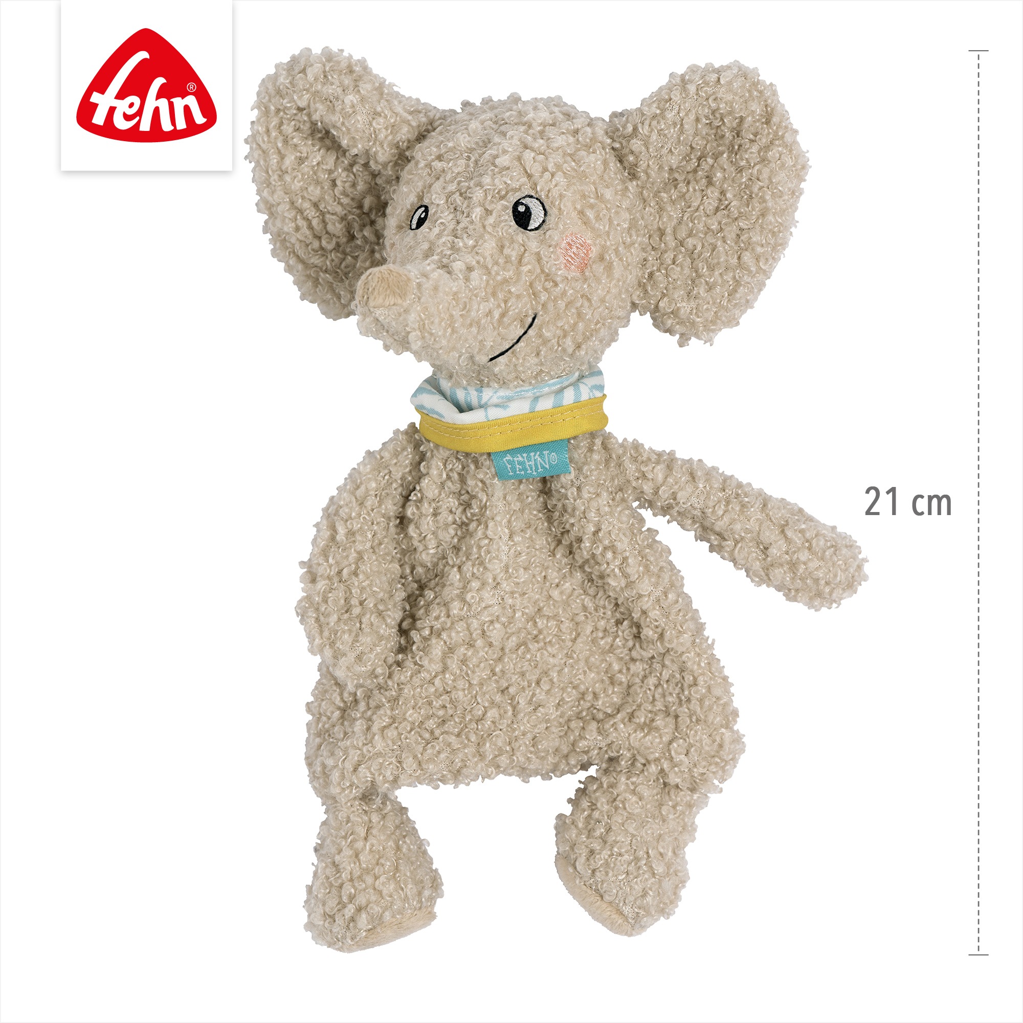 Fehn Kuscheltuch »FredErik, Elefant klein«