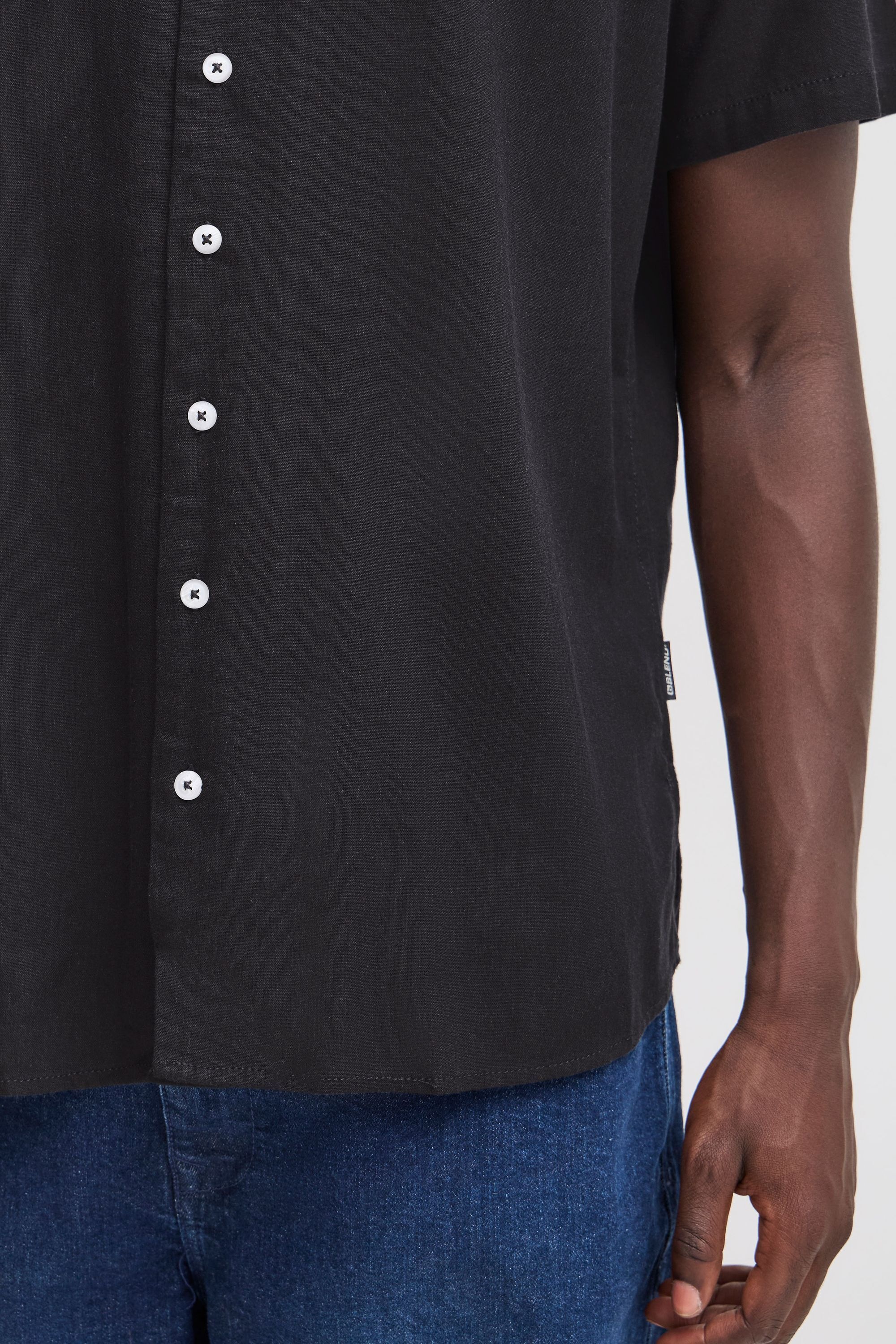 Blend Kurzarmshirt »Kurzarmhemd BHBOBBY Shirt cuba«