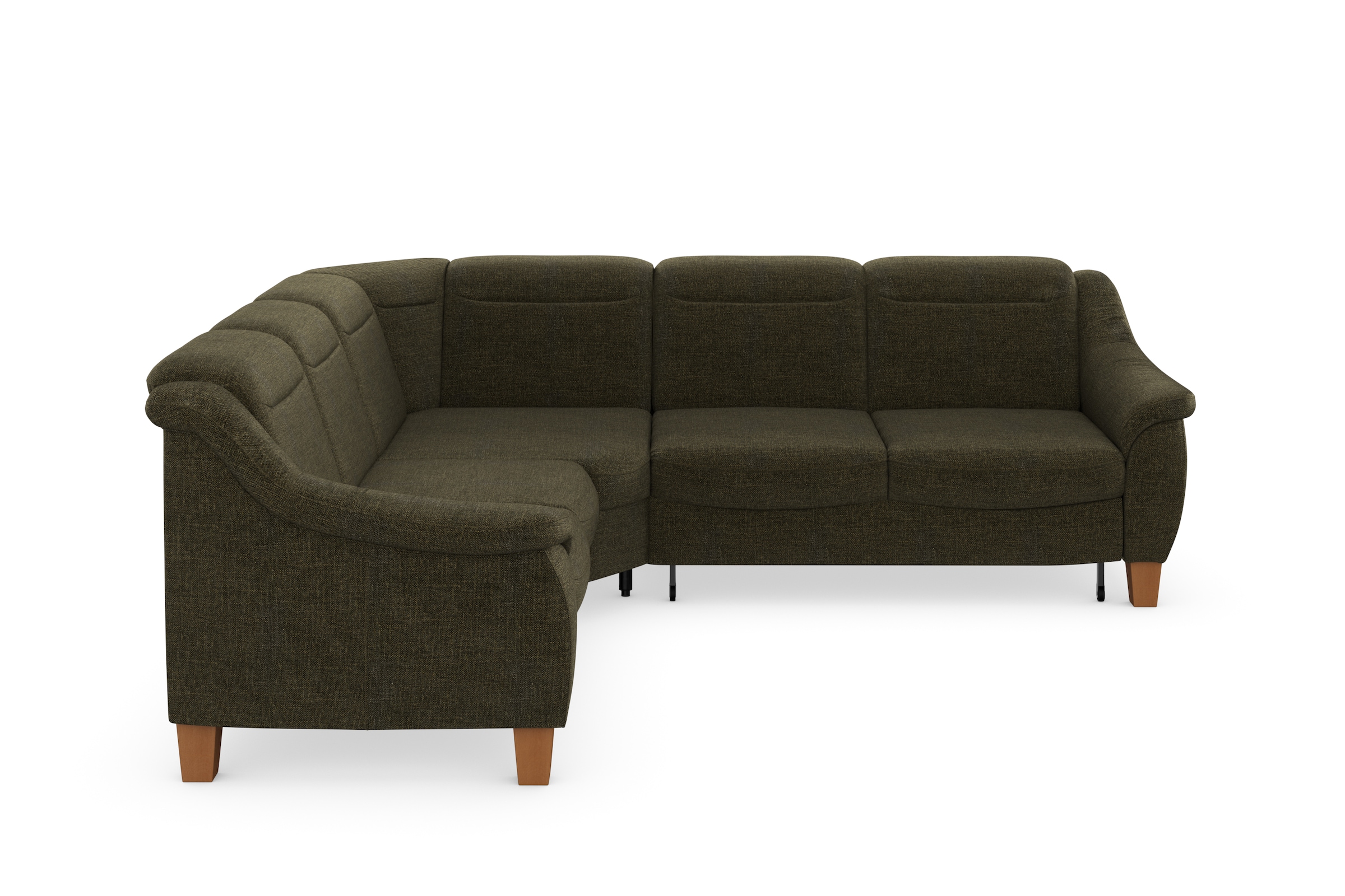 Home affaire Ecksofa »Caldera L-Form«, Federkern, wahlweise mit Kopfteilverstellung, Bettfunktion, Bettkasten