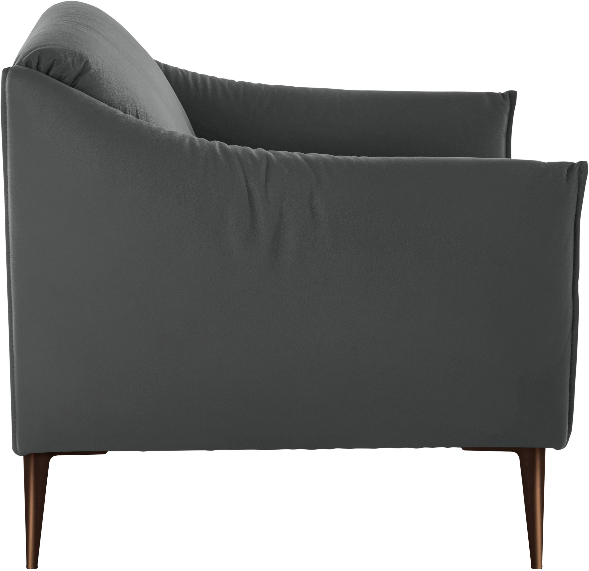 W.SCHILLIG Cocktailsessel »sally« mit Metallfüßen in Bronze pulverbeschichtet