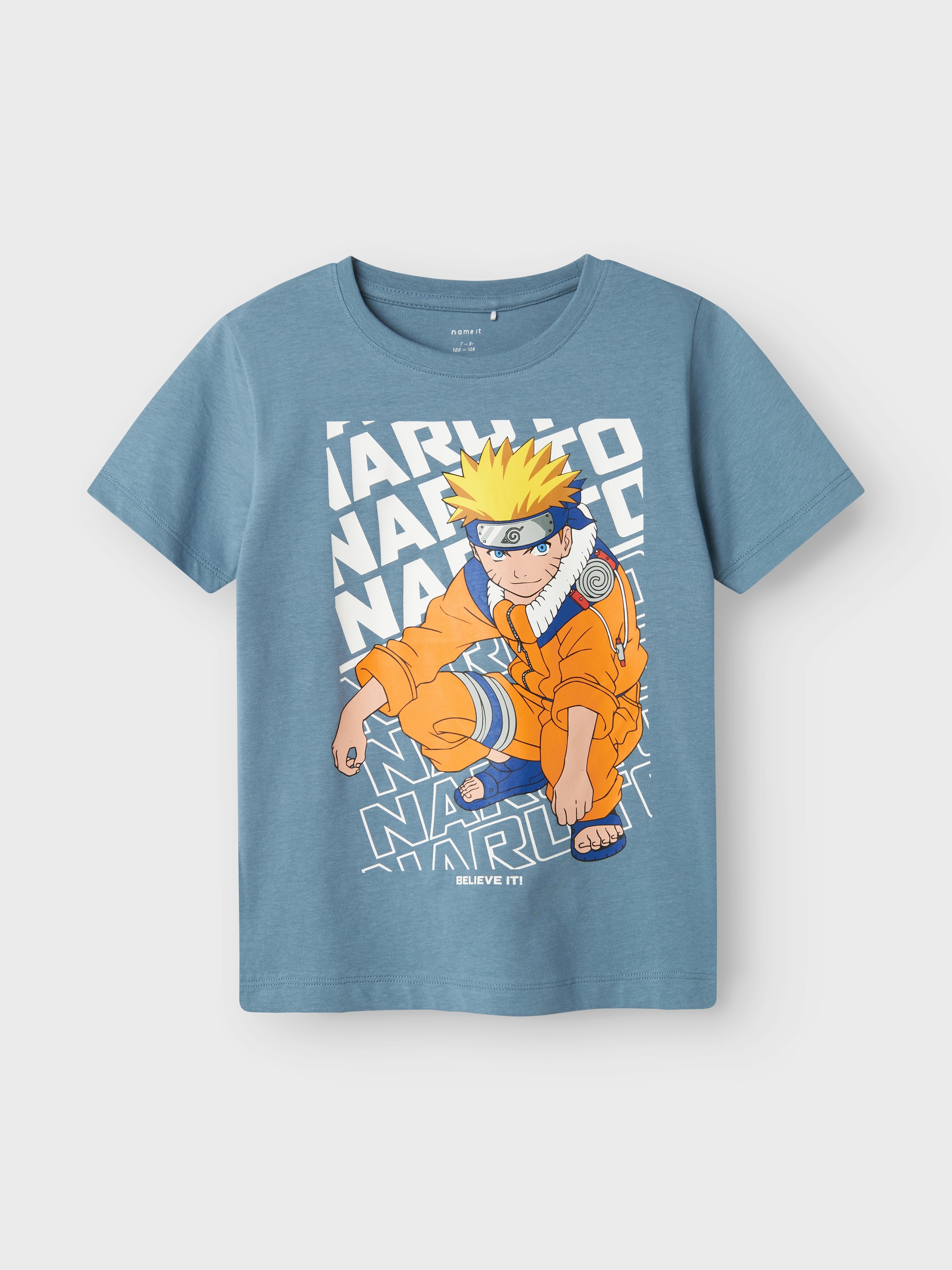 Name It T-Shirt »NKMFUKAS NARUTO SS TOP SKY« mit großem Naruto-Frontdruck