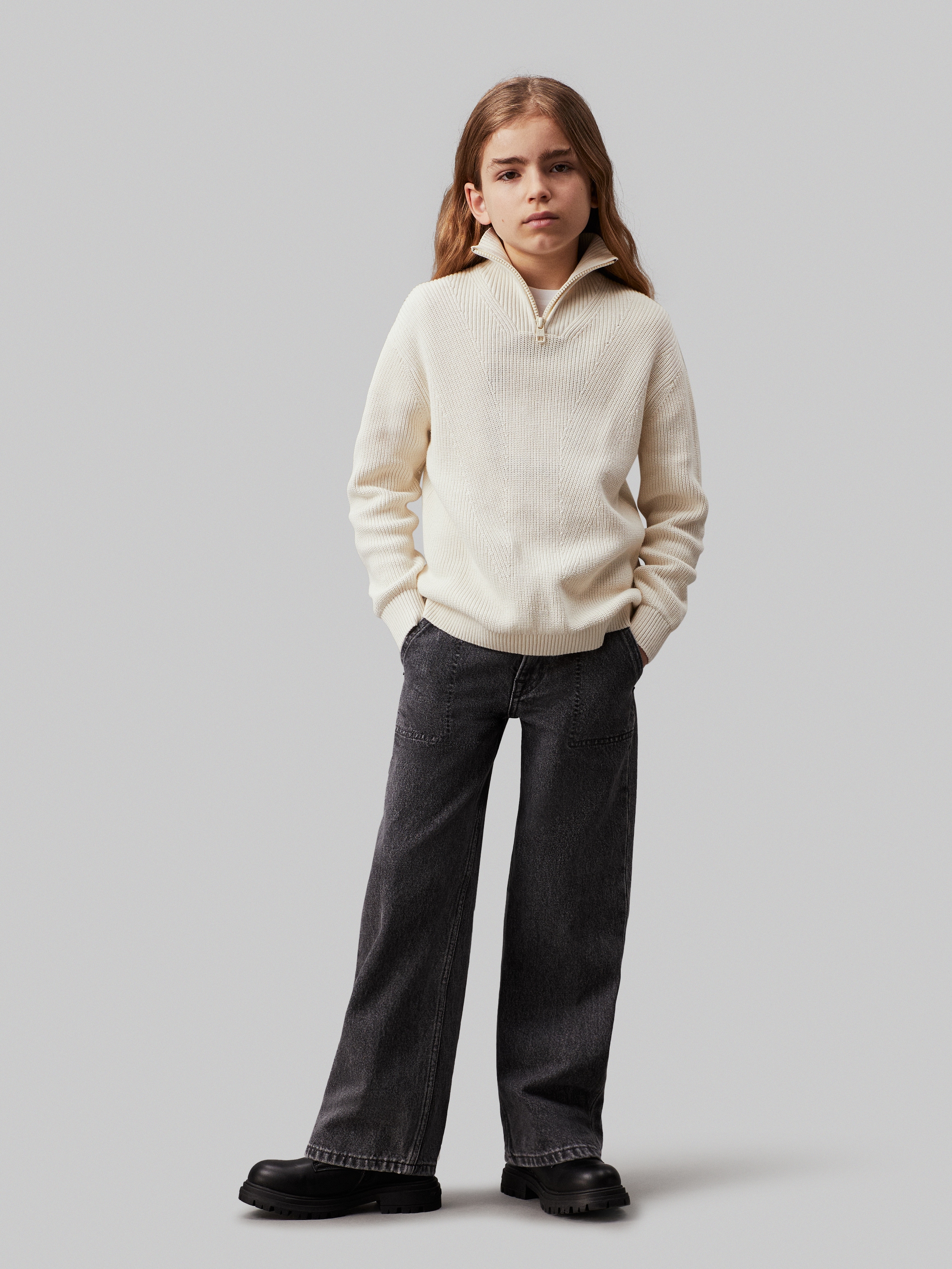 Calvin Klein Jeans Straight-Jeans »AUTHENTIC GREY SKATER«, für Kinder bis 16 Jahre