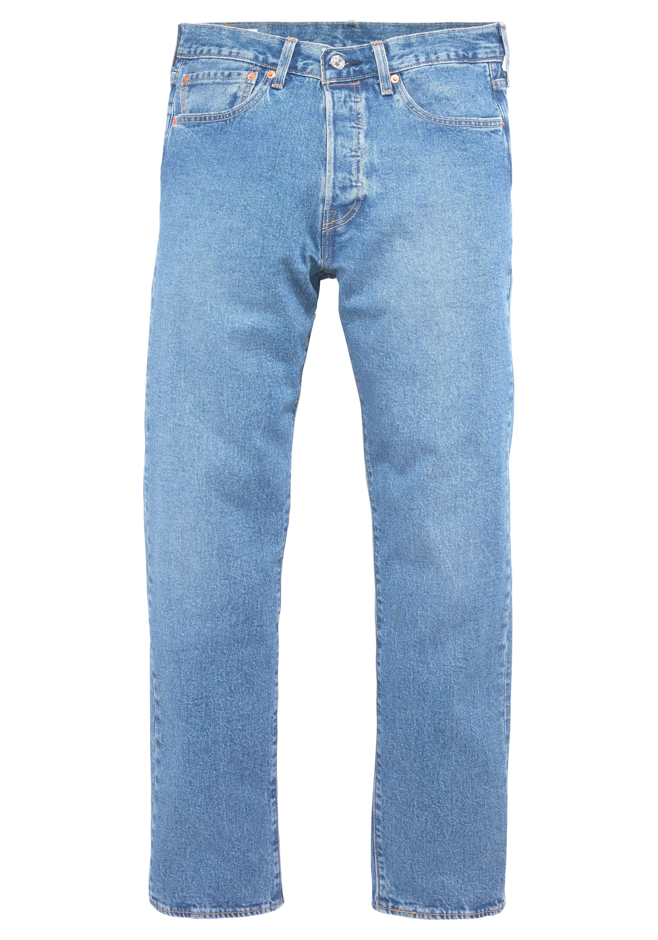 Levi\'s® Straight-Jeans ♕ Markenlabel »501 mit ORIGINAL«, LEVI\'S bei