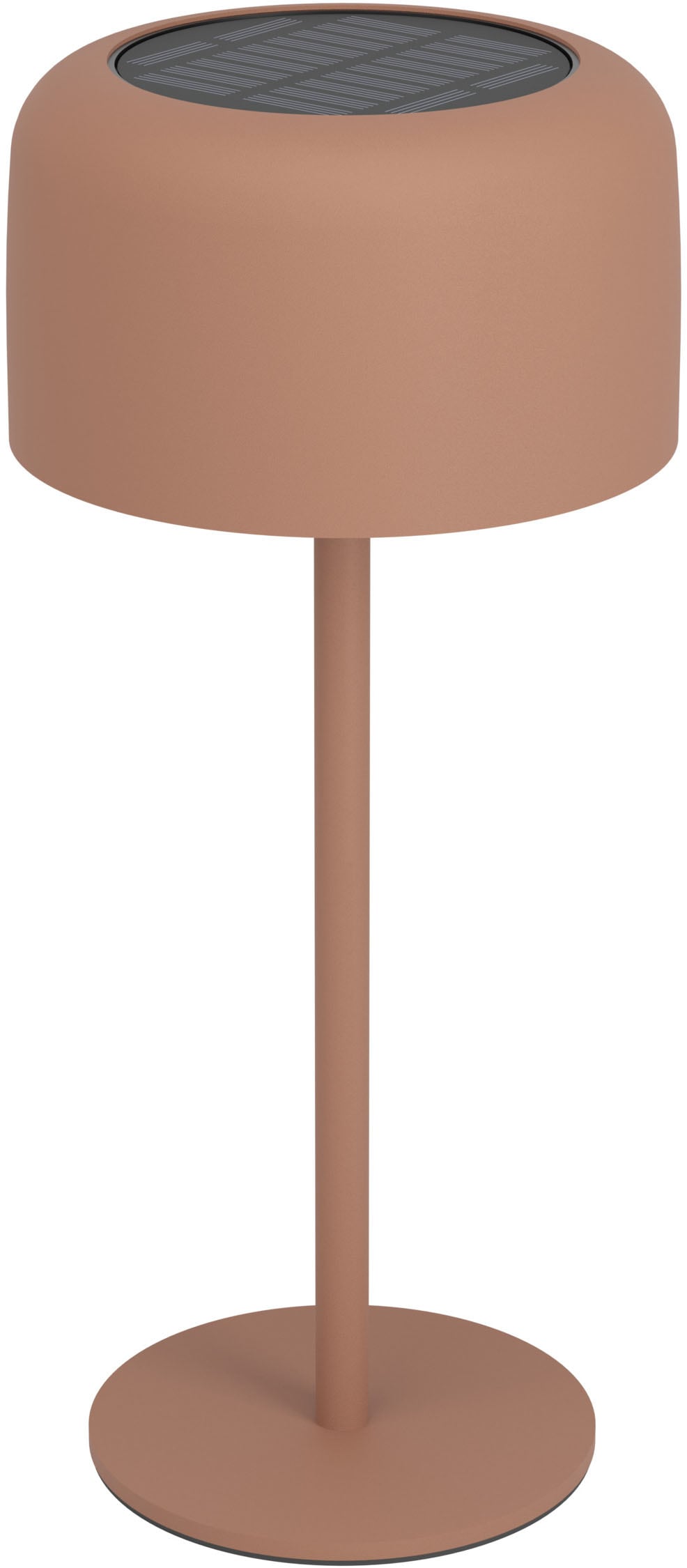 Roccanova Orange Solar LED Rechargeable Touch Table Lamp