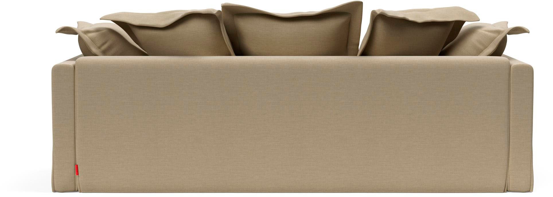 INNOVATION LIVING ™ Schlafsofa »PASCALA Bettsofa der Extraklasse, Kuschelkomfort mit tollen Kissen,«, mit Taschenfederkernmatratze, Liegefläche Breite 140 cm