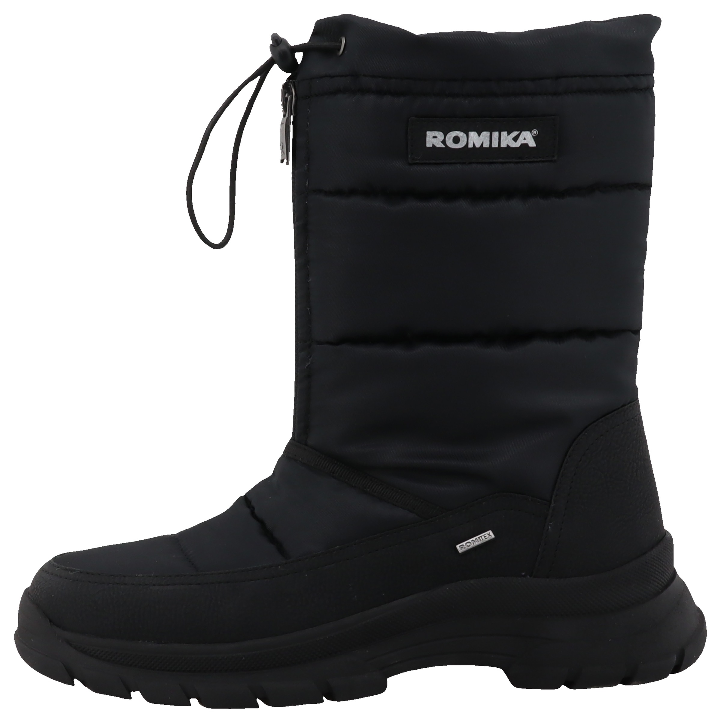 Romika Winterstiefel, Keilabsatz, Schlupfstiefel mit wasserabweisender ROMITEX-Membran