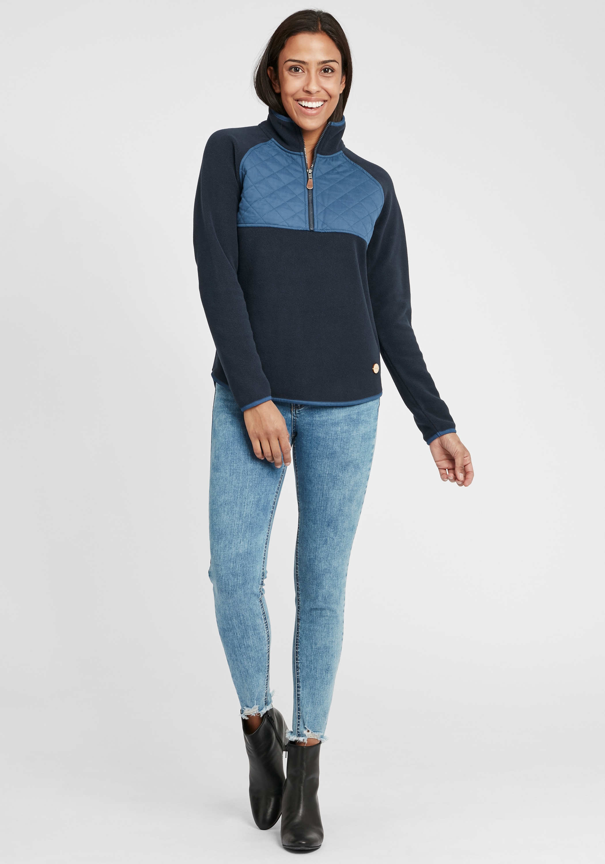 OXMO Sweatshirt »Sweatjacke OXMalita«