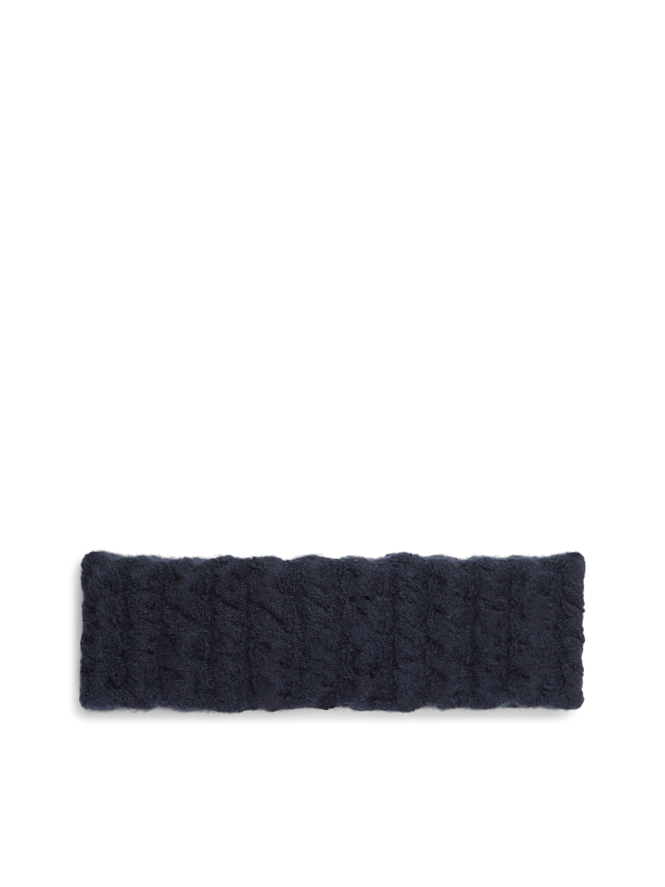 Tommy Hilfiger Stirnband »ENAMEL FLAG CABLE« mit Alpakawolle und Emaille-Flag