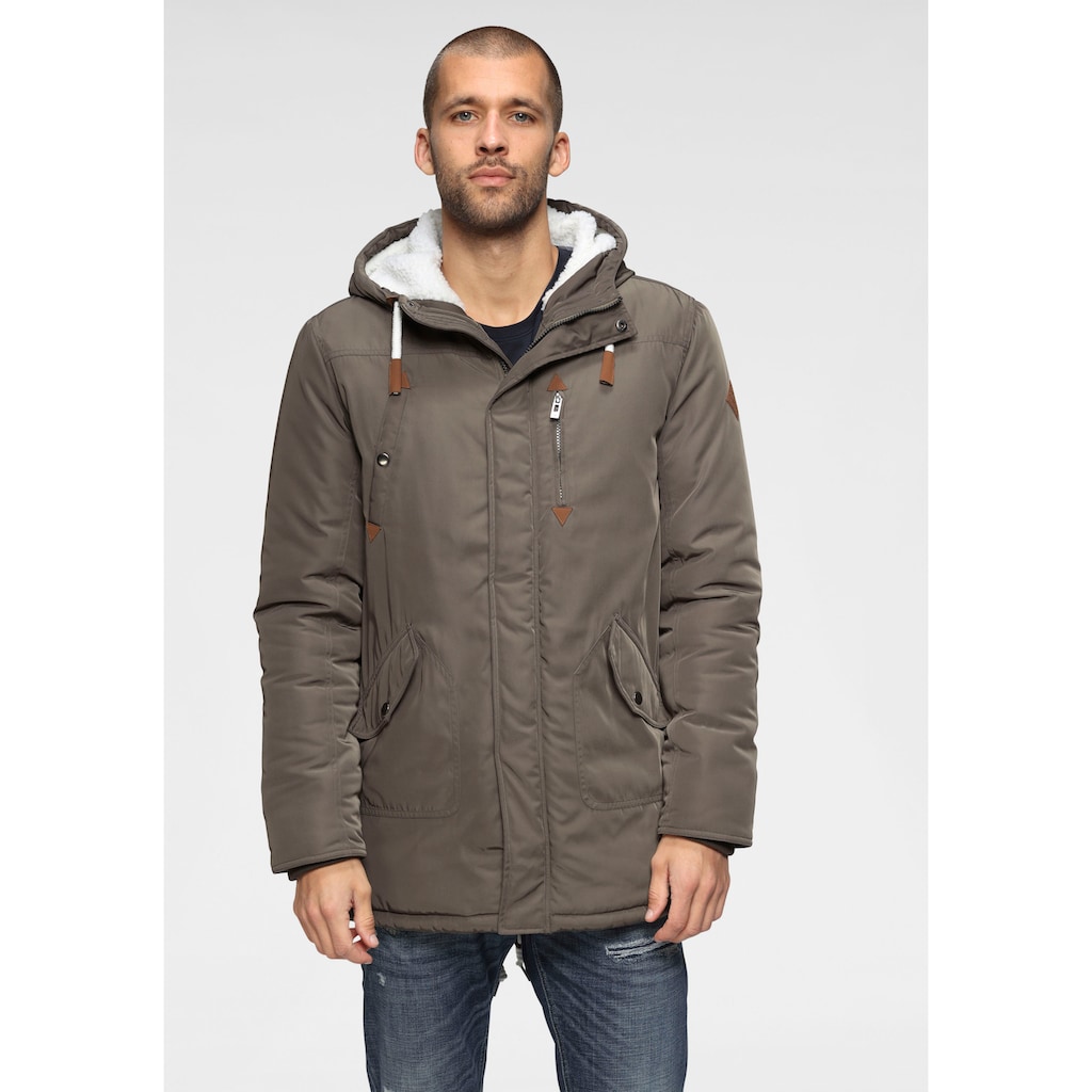 Bruno Banani Winterjacke, mit Kapuze