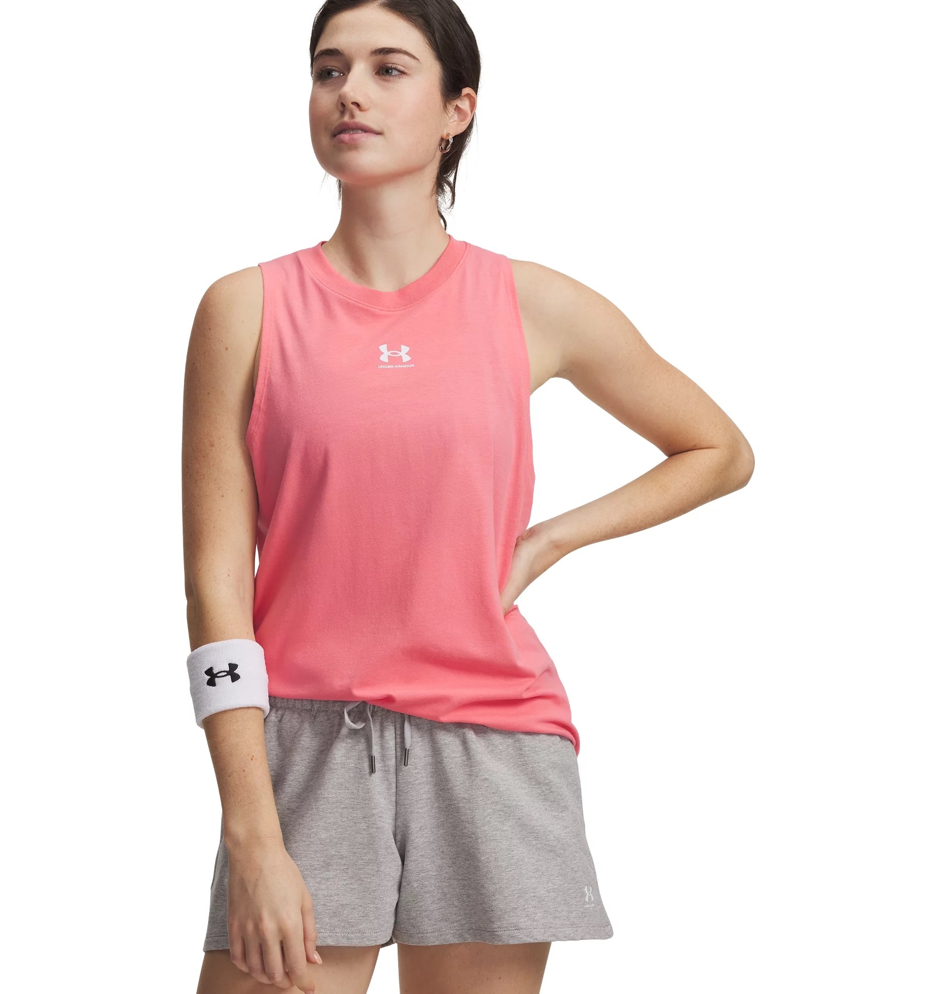 Under Armour® Trainingstop »UA RIVAL MUSCLE TANK« ärmelloses Design, für sportliche Aktivitäten und Freizeit