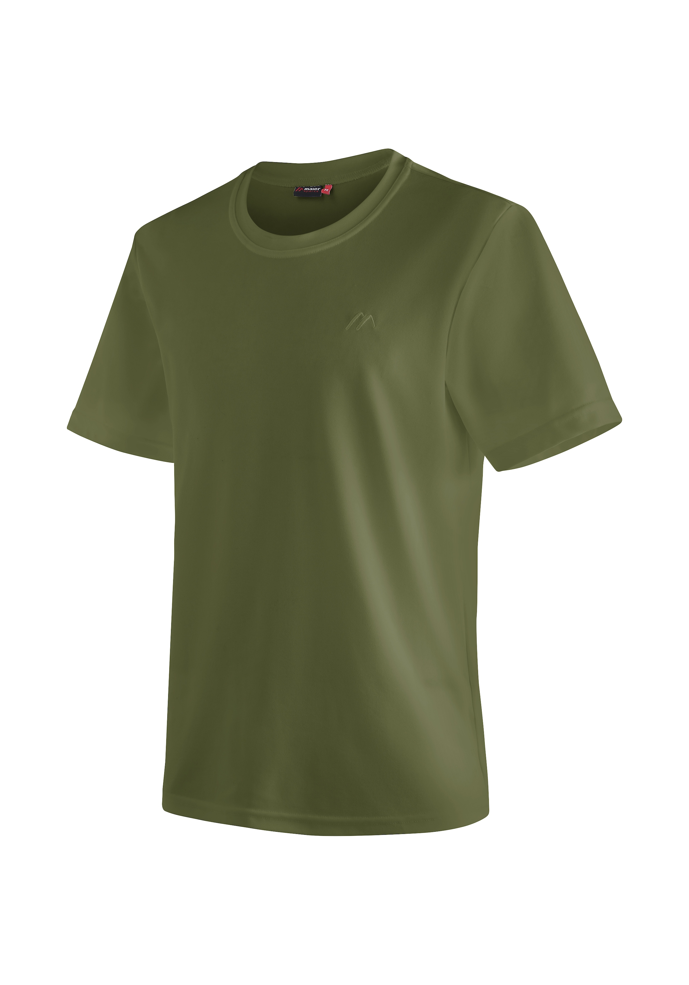 Maier Sports Funktionsshirt »Walter«, Herren T-Shirt, rundhals pique Outdoorshirt, schnelltrocknend