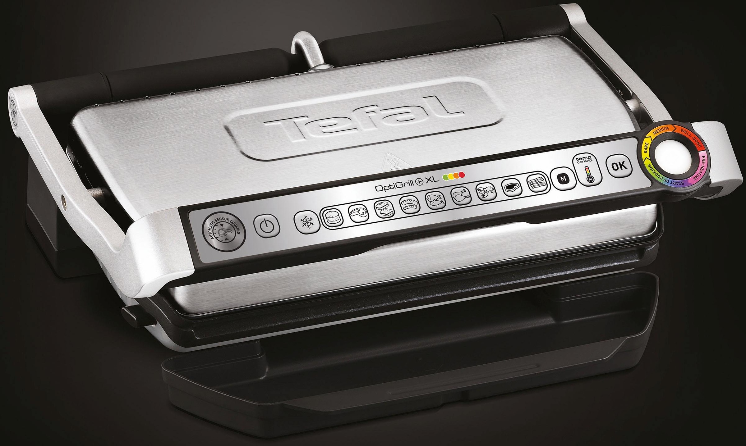 Tefal Kontaktgrill »GC722D OptiGrill+ XL«, 2180 W, XL-Grillfläche,  automatische Anzeige des Garzustands online kaufen | mit 3 Jahren XXL  Garantie