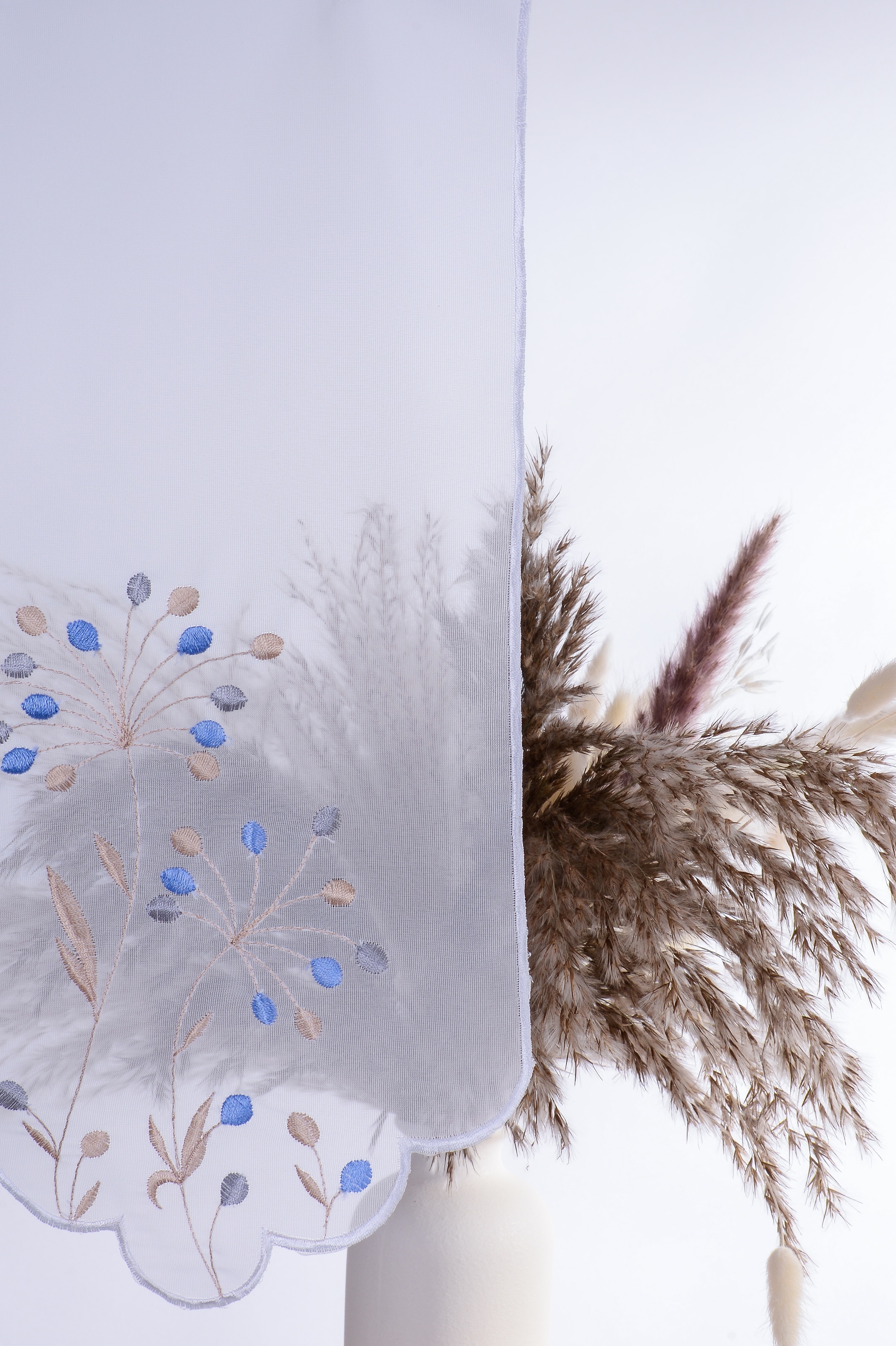 Home affaire Scheibengardine »Maarle« Durchzuglöcher 1 Stk. tlg.