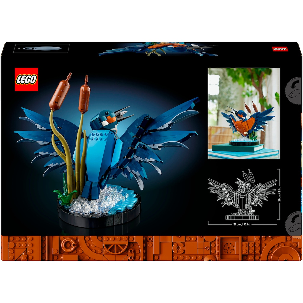 LEGO® Konstruktionsspielsteine »Eisvogel (10331), LEGO Icons«, (834 St.)