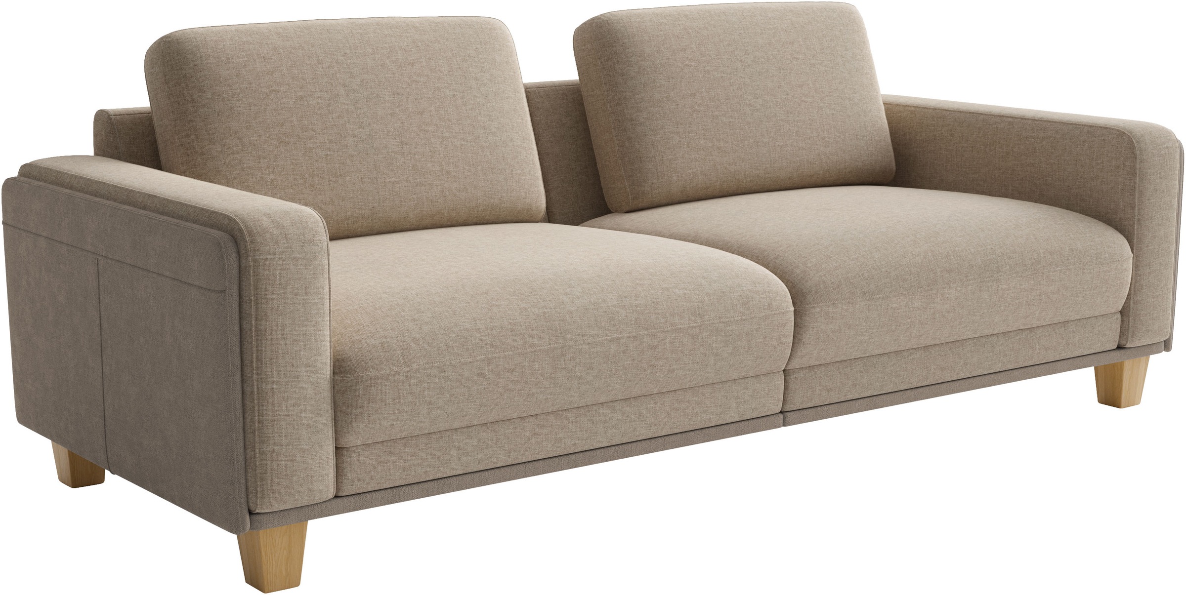 sit&more Big-Sofa »Concept« Modernes Sofa in drei Fußfarben zur Auswahl