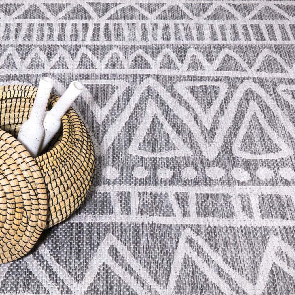 Flachgewebe, auch »Outdoor«, rechteckig, City erhältlich in UV-beständig, quadratischer Läufer Form Carpet