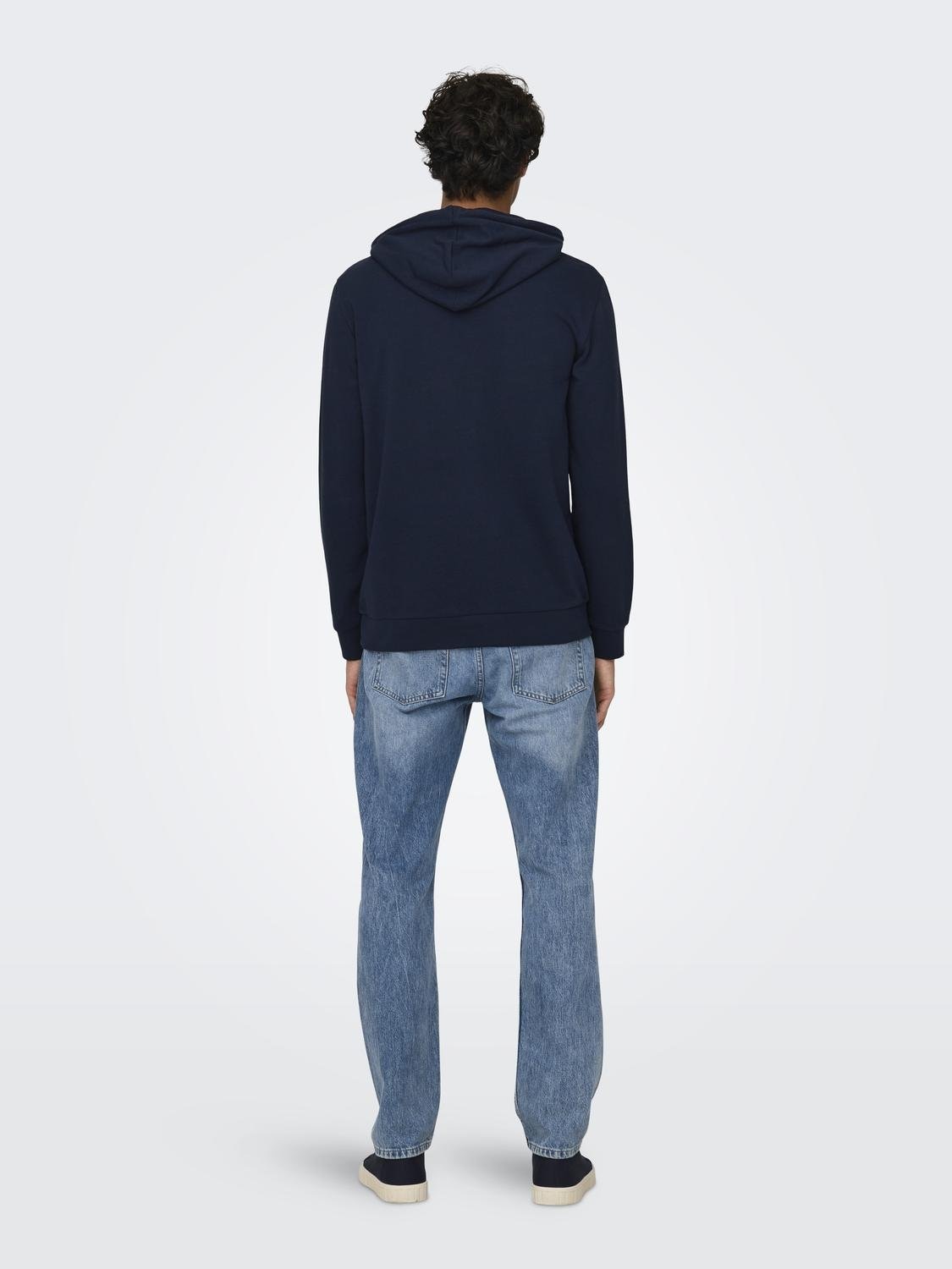 ONLY & SONS Kapuzensweatshirt »ONSLENNY REG VINTAGE PRINT HOOD SWEAT«