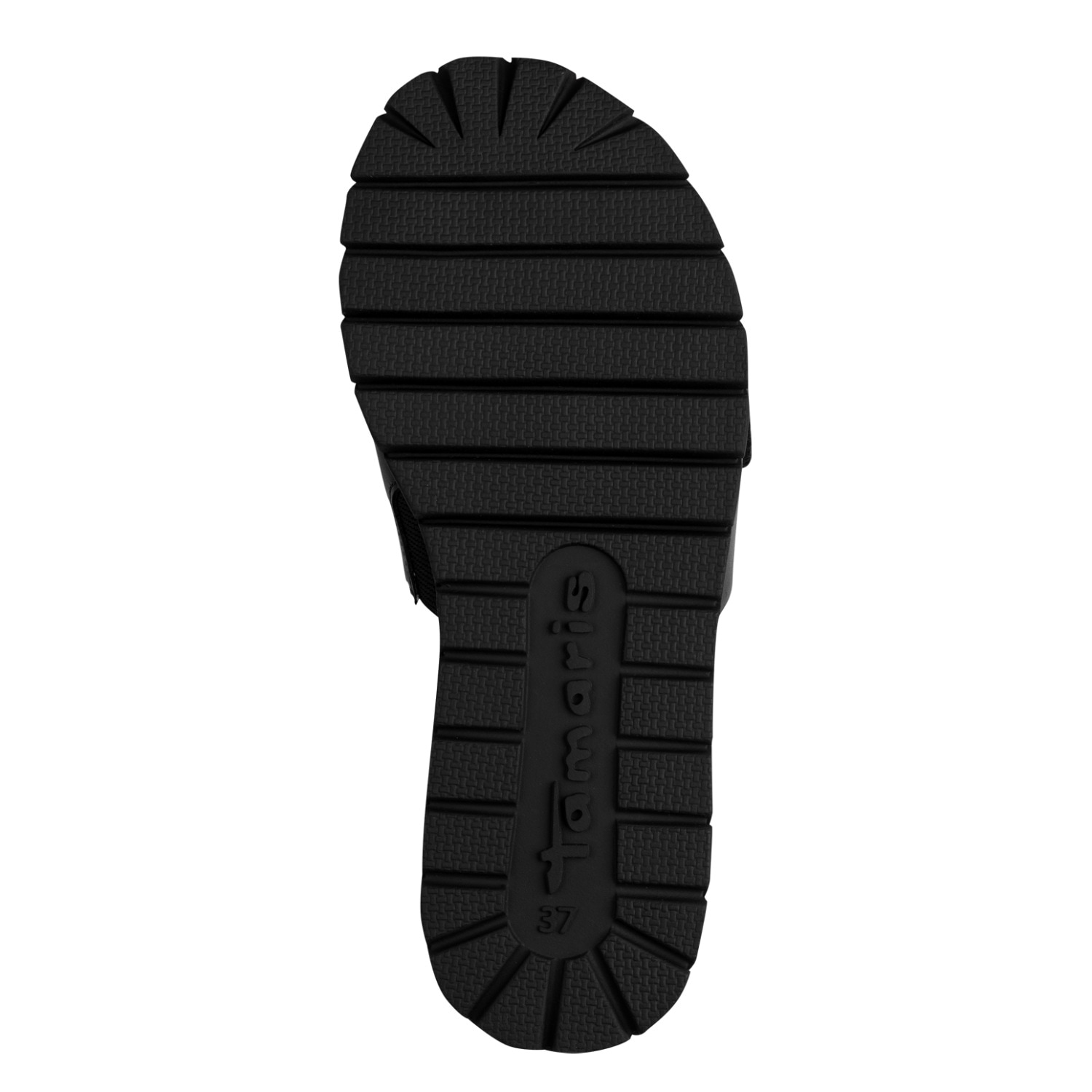 Tamaris Pantolette  Keilabsatz, Schlüpfschuh, Sommerschuh mit modischer Zierschnalle