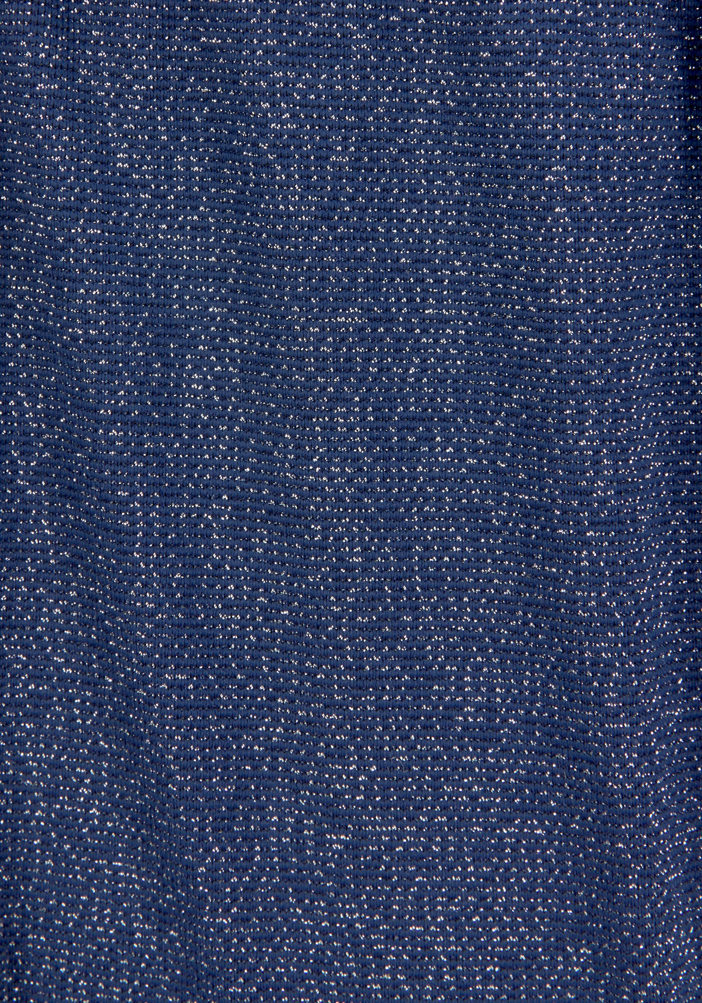 LASCANA Bikini-Hose »Glitter«, in knapper Form, regulierbar