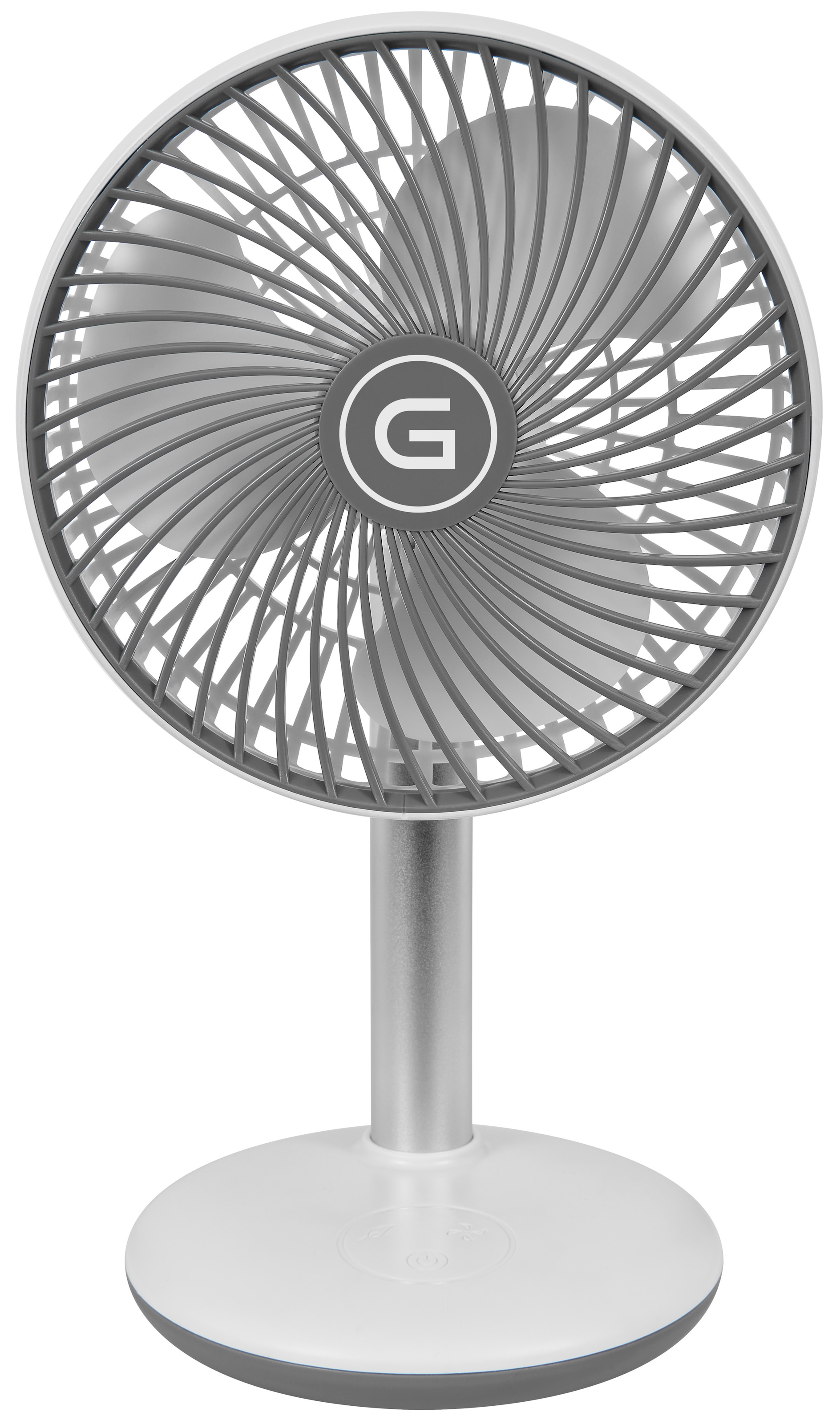 Gutfels Tischventilator »»VENTI 3010 R««, 15 cm Durchmesser, kompakt, mit Touch- Bedienung und...