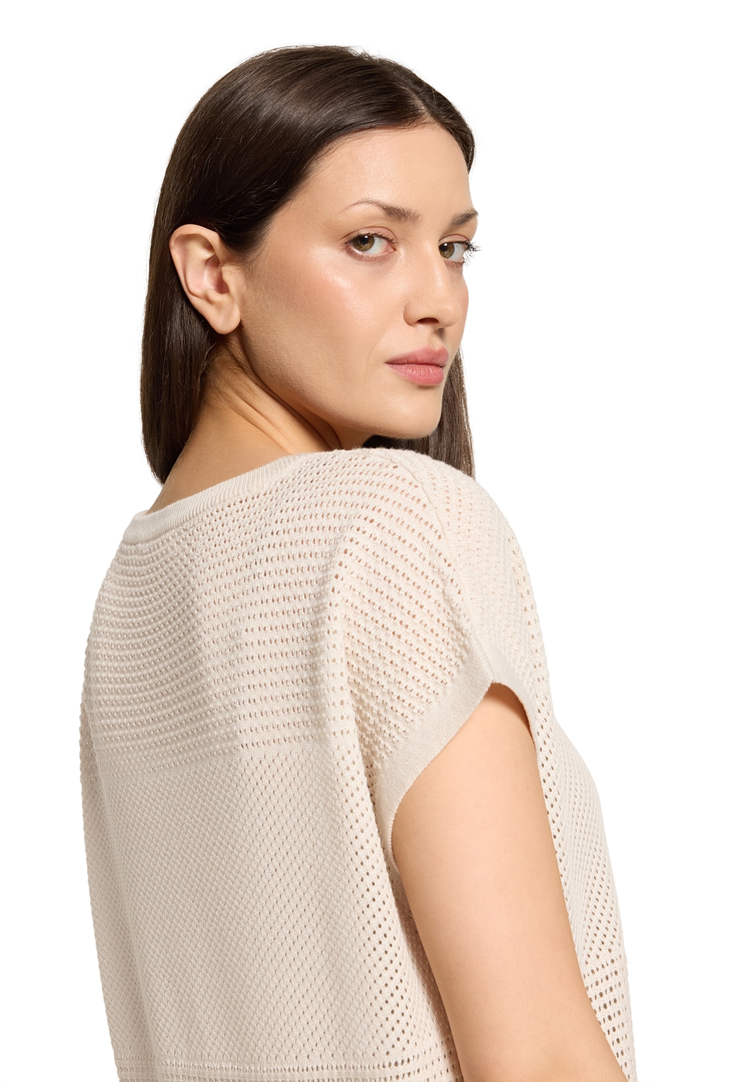 Betty&Co Strickpullover »Strickpullover mit Struktur«