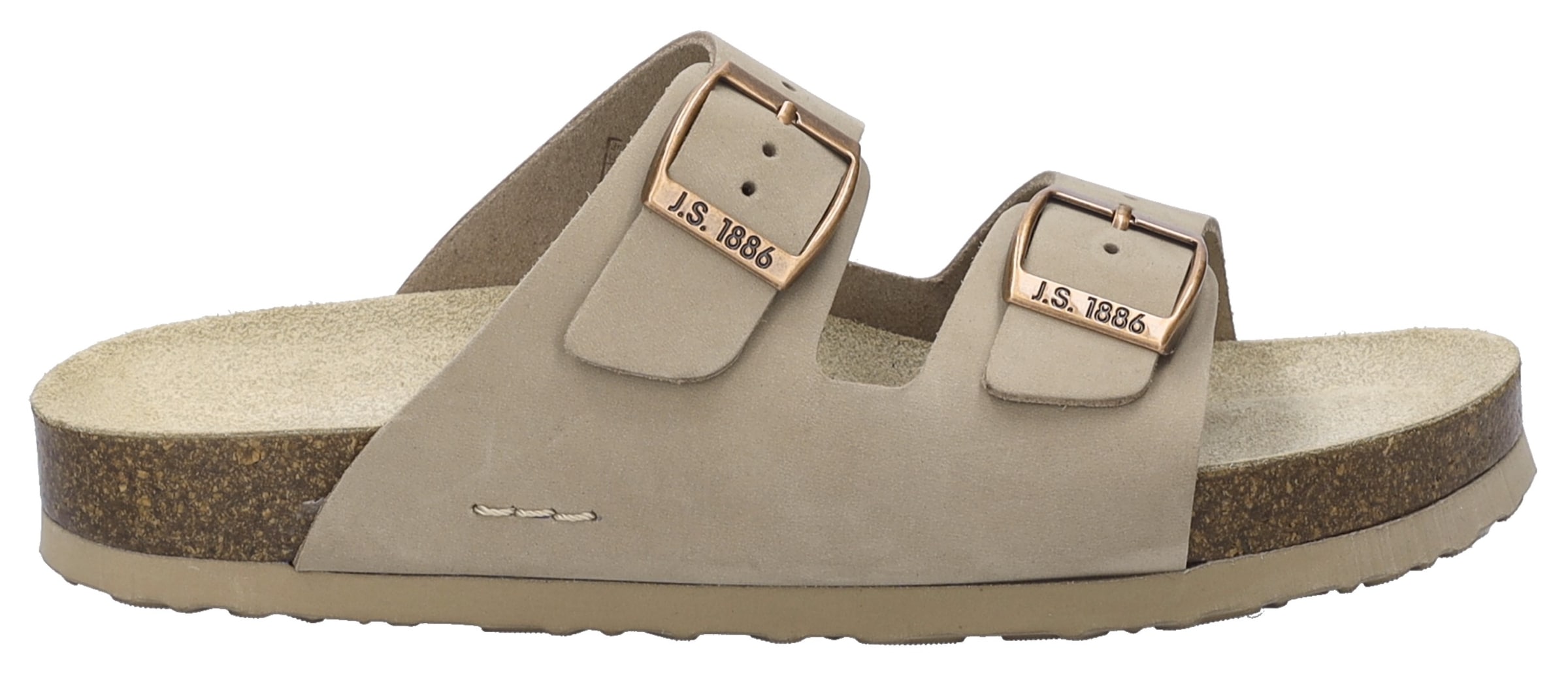 Josef Seibel Pantolette »Hermine 01«, Plateau Sandale, Sommerschuh, Hausschuh mit komfortablem Fußbett