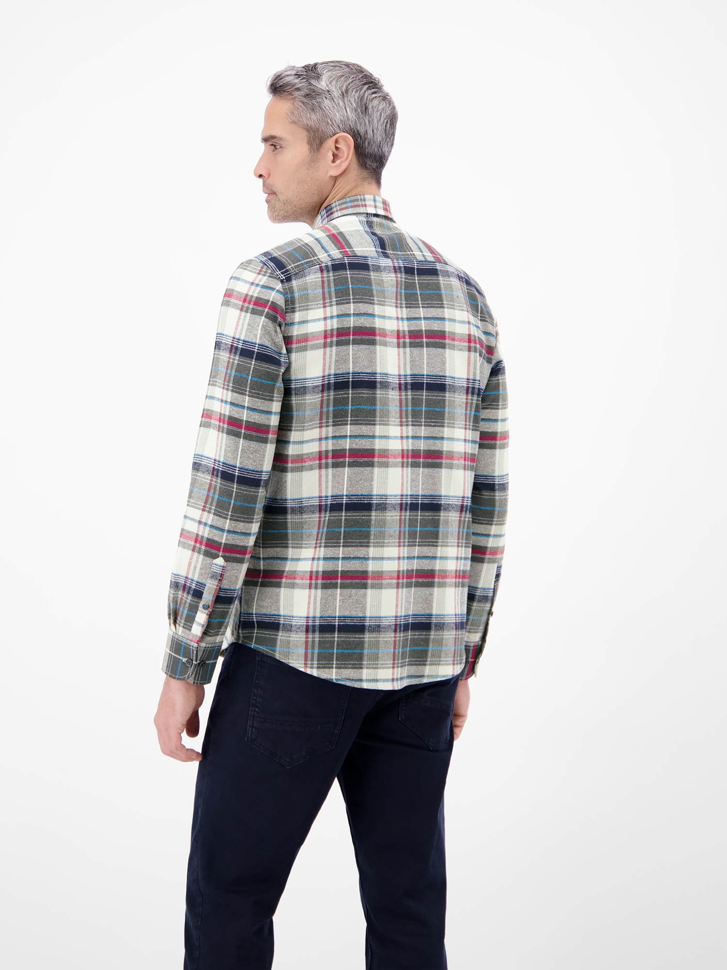 LERROS Karohemd »LERROS Karo Flannelhemd - weich und stylisch«