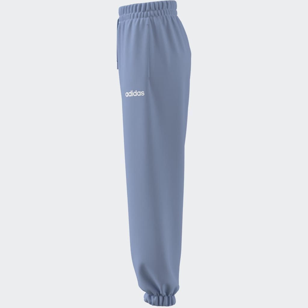 adidas Sportswear Sporthose »W LIN FT CF PT«, (1 tlg.), Locker geschnitten, hoher Bund, aus weichem French Terry