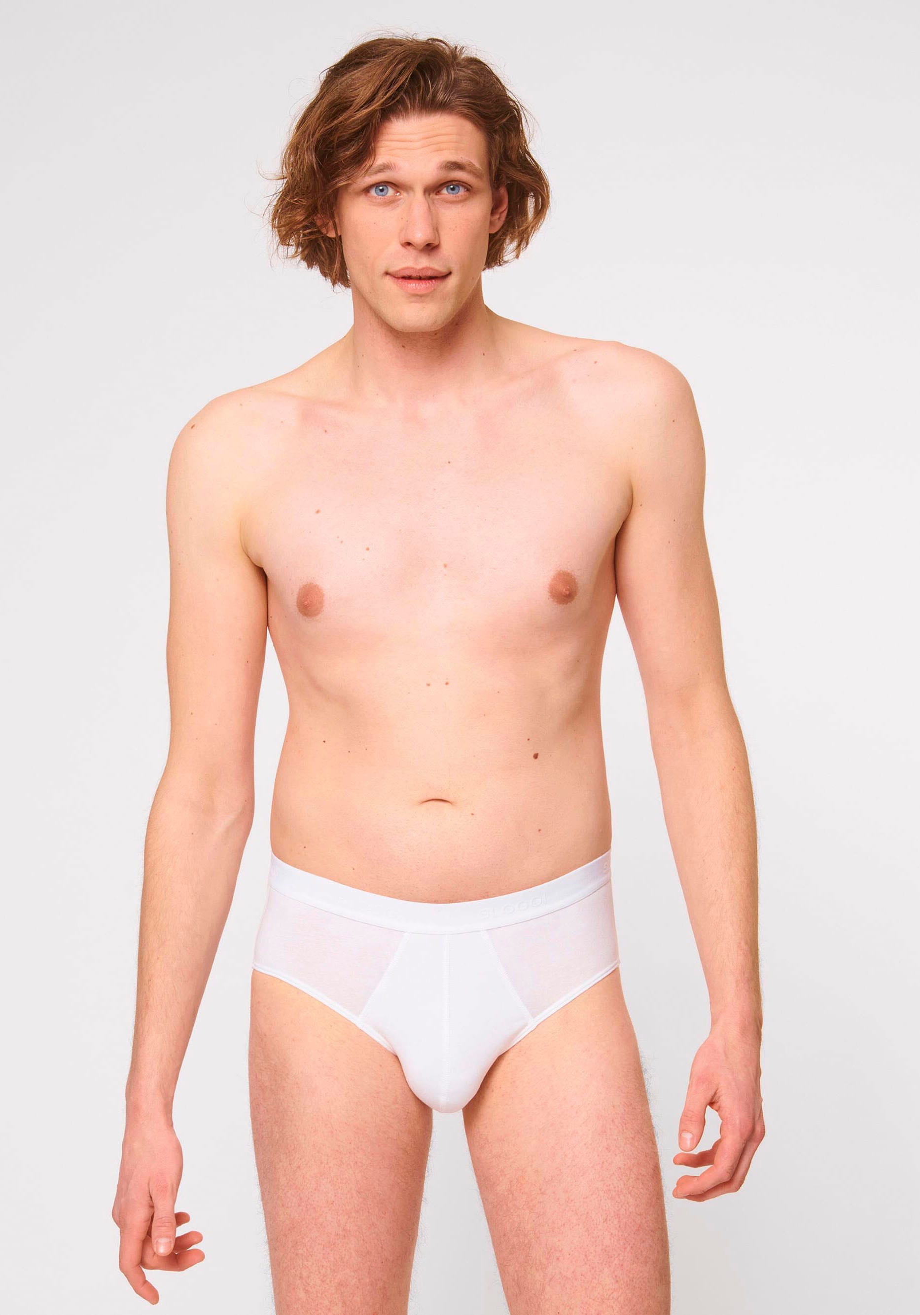 sloggi Midislip »Men 24/7«, (2er Pack), weich, atmungsaktiv, ohne Eingriff, Softbund, Baumwollmix