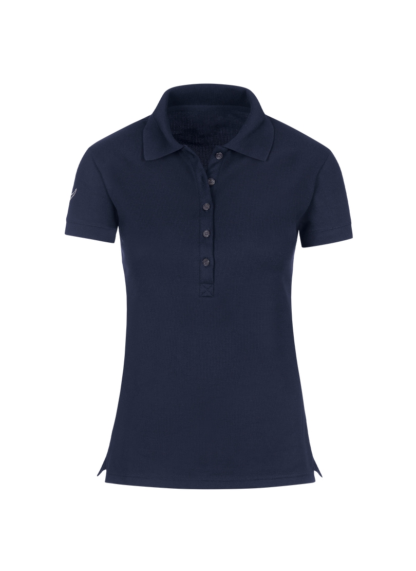 Trigema Poloshirt »TRIGEMA Poloshirt mit Kristallsteinen«, (1 tlg.)
