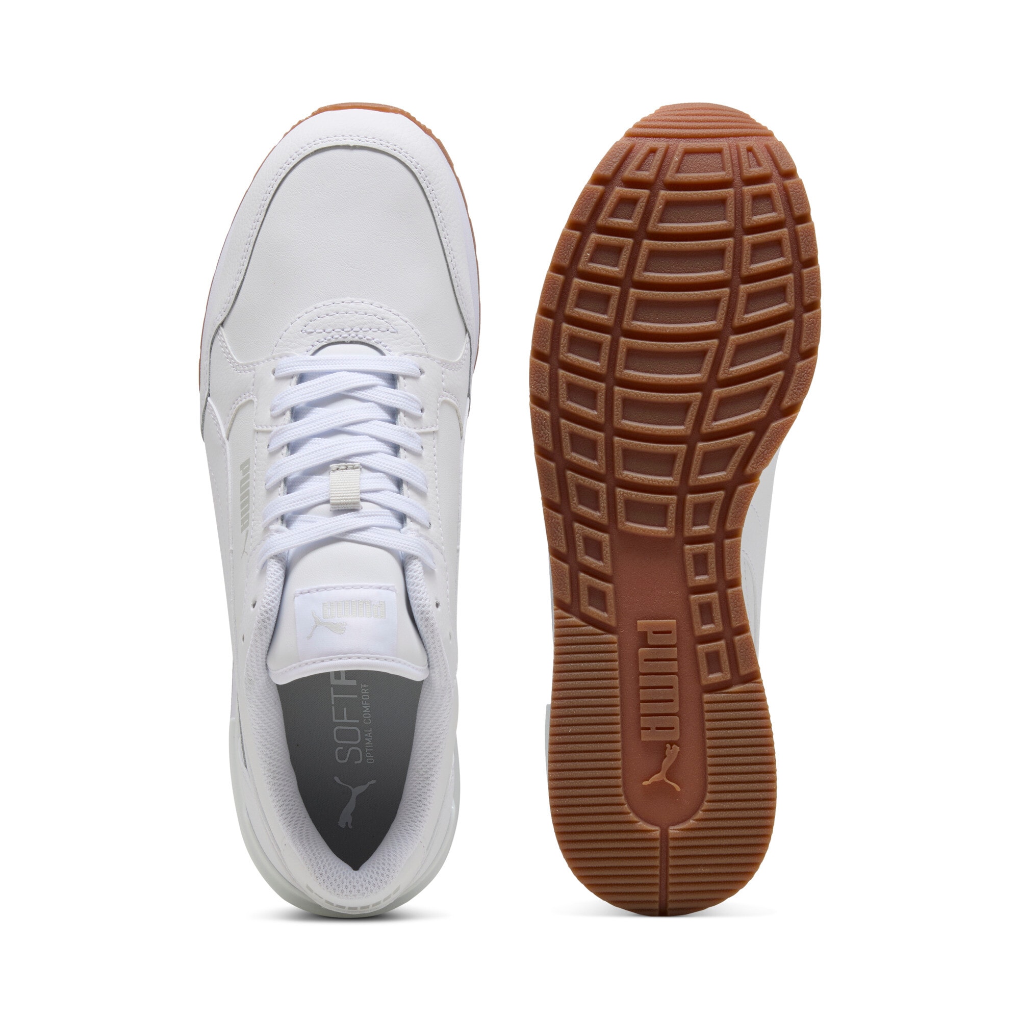 PUMA Sneaker »ST RUNNER V4 L«  mit weichem Lederobermaterial, mit SOFTFOAM+ Einlegesohle