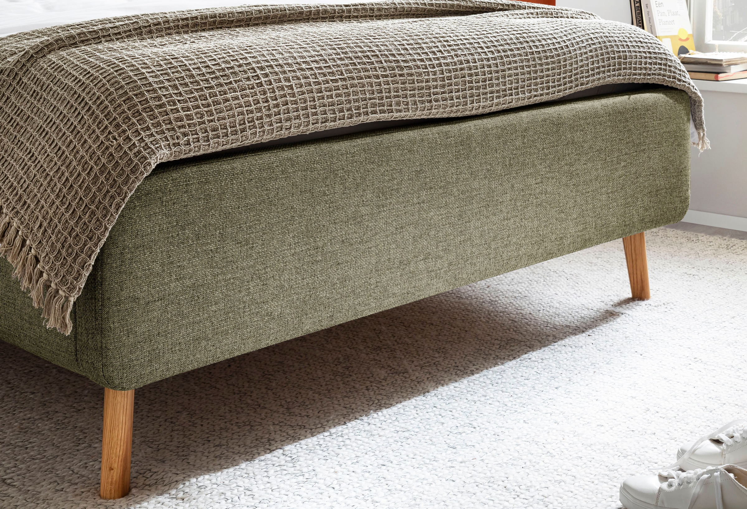 meise.möbel Polsterbett »Lotte« mit Lattenrost und Bettkasten