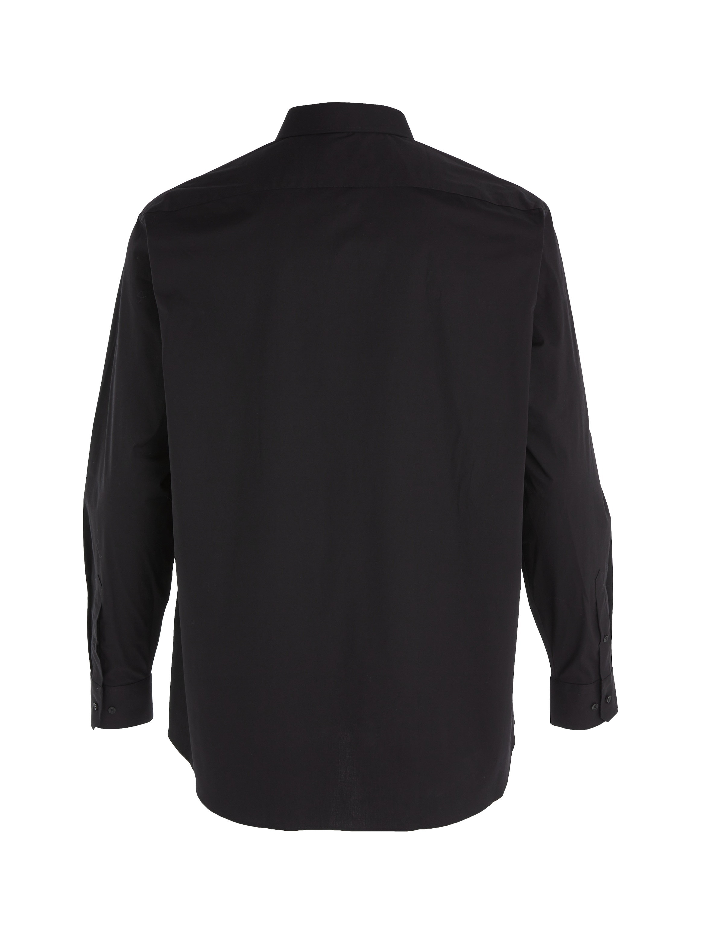 Calvin Klein Big&Tall Langarmhemd »BT_STRETCH POPLIN SLIM SHIRT«, in großen Größen mit durchgehender Knopfleiste
