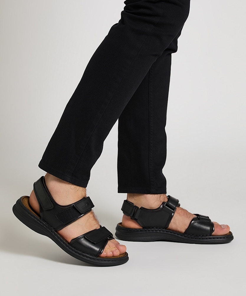 Josef Seibel Sandale »Rafe«, Sommerschuh, Klettschuh, Freizeitsandale, mit 3-fach Klettverschluss