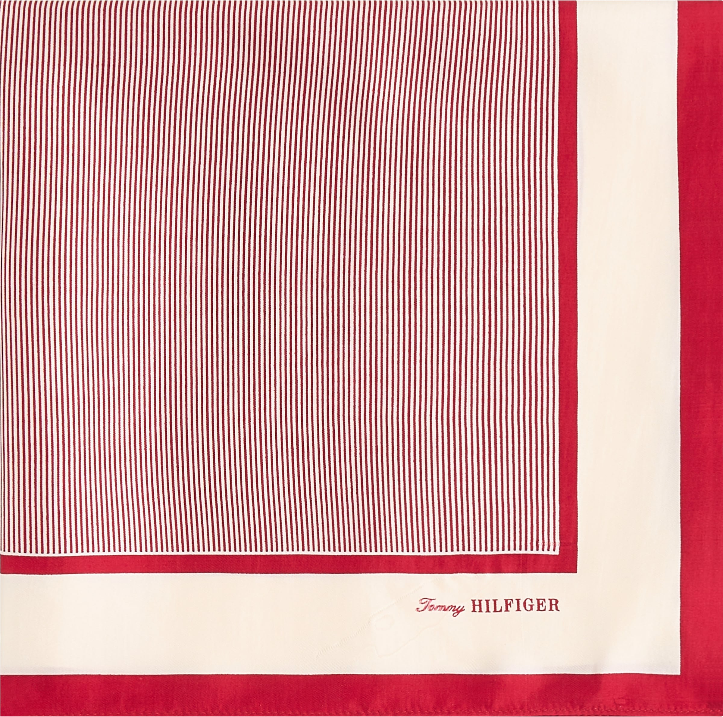 Tommy Hilfiger Modetuch »TH ELEVATED FLAG SILK SQUARE«