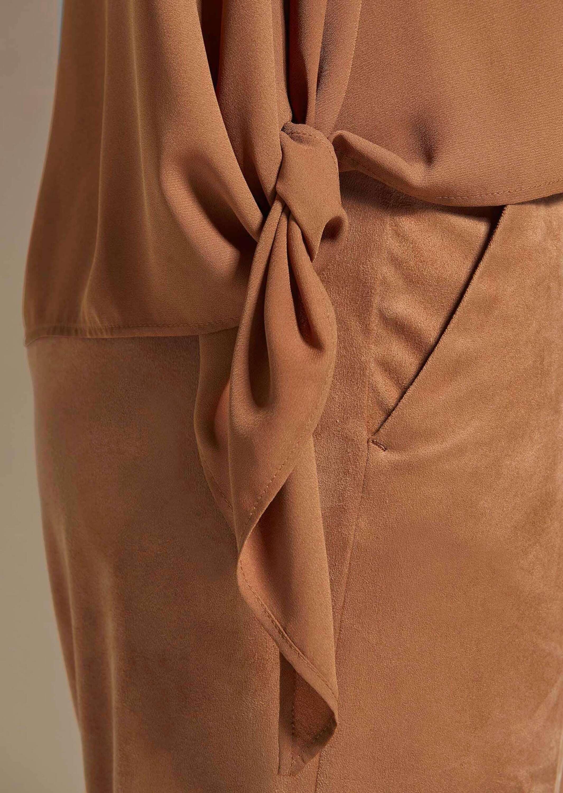 MADELEINE Langarmbluse »Bluse Tunika in modischer Kurzform«