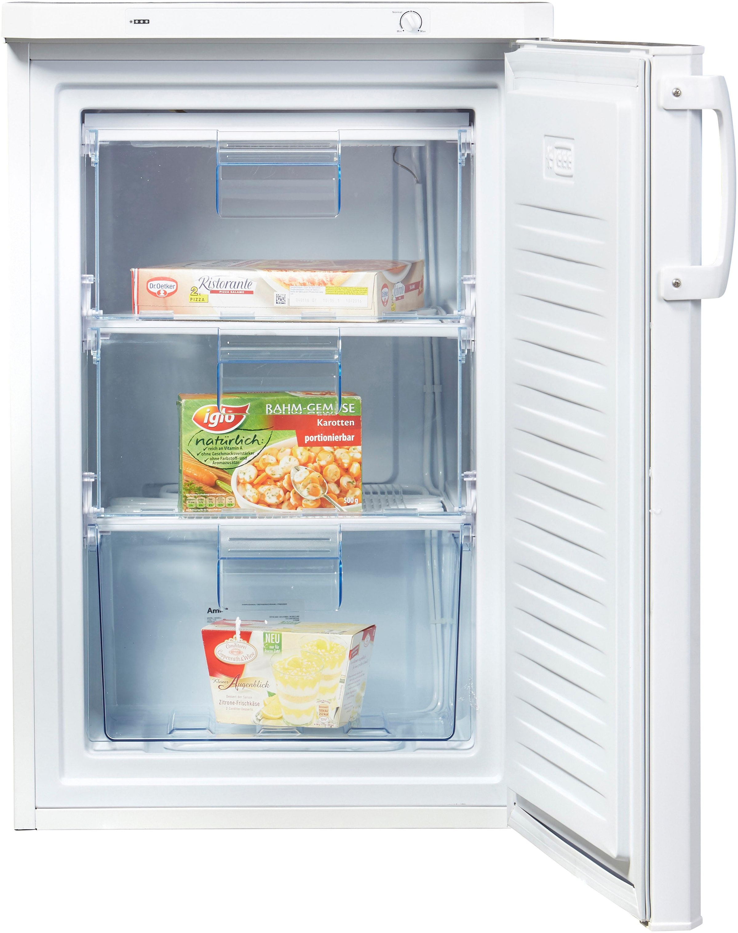 Amica Gefrierschrank »GS 15198 W«, 84,5 cm hoch, 55 cm breit
