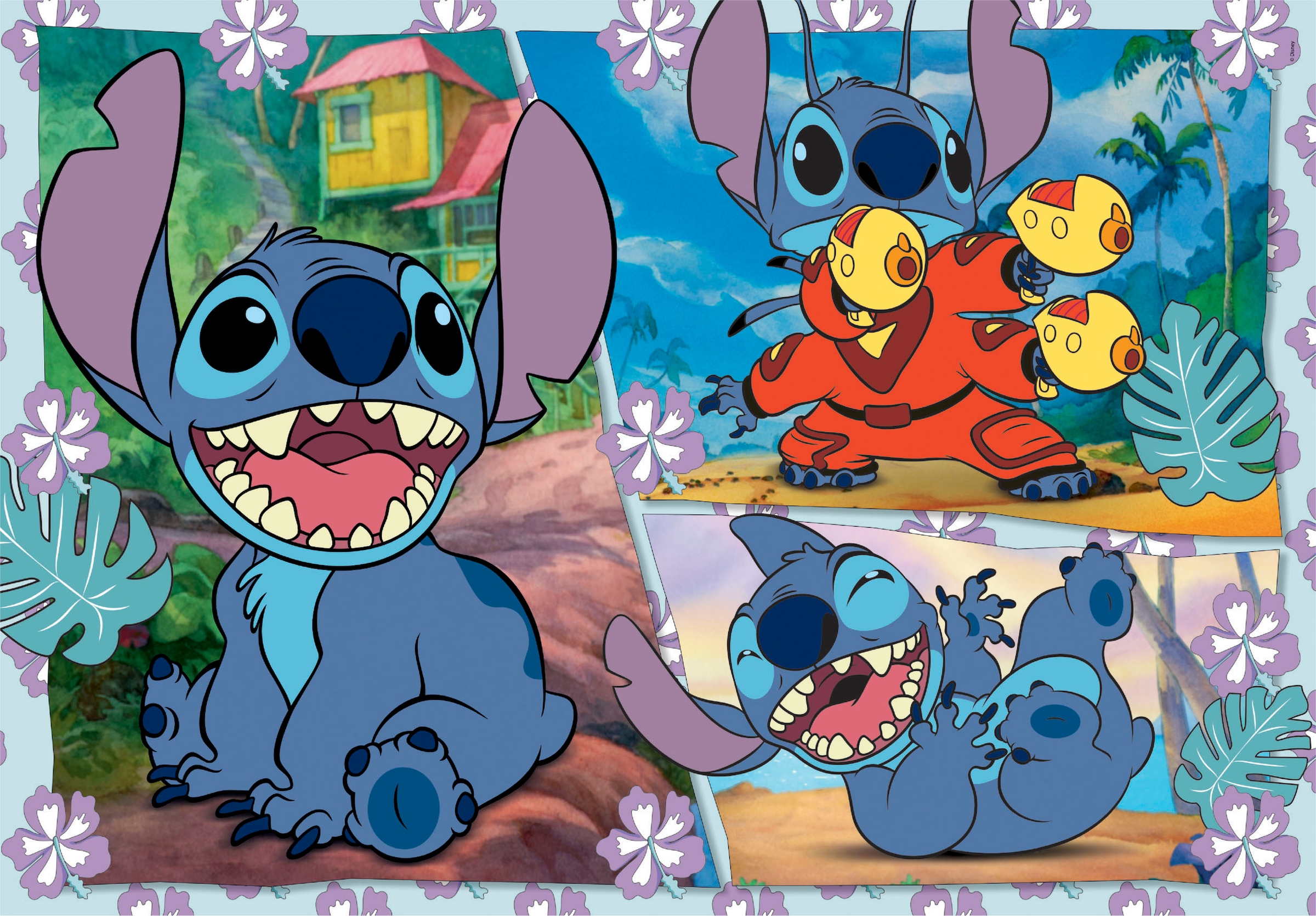 Clementoni® Puzzle »Disney Stitch, Maxi, Supercolor«, Made in Europe