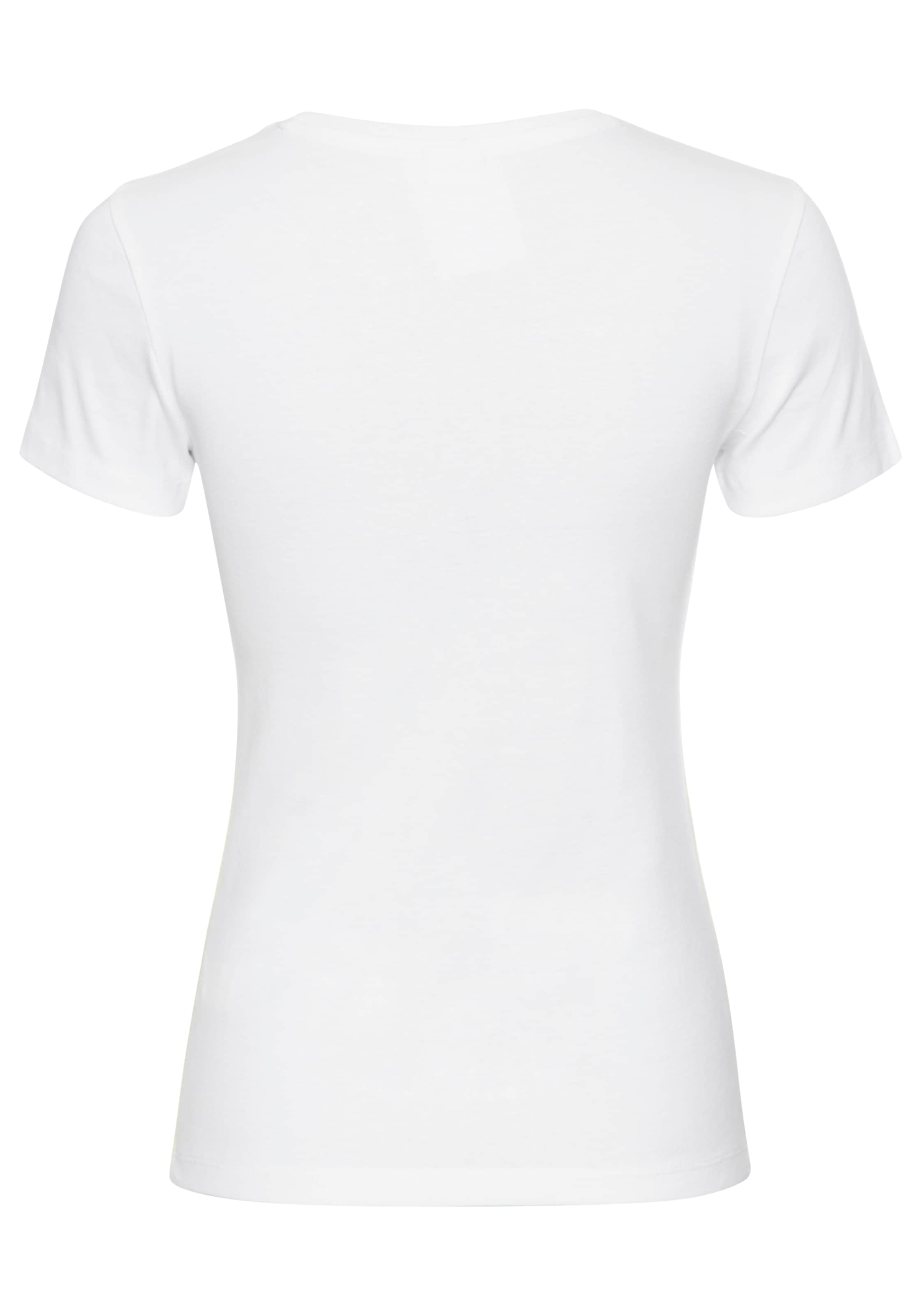 KangaROOS Kurzarmshirt, mit Zitronen-Print